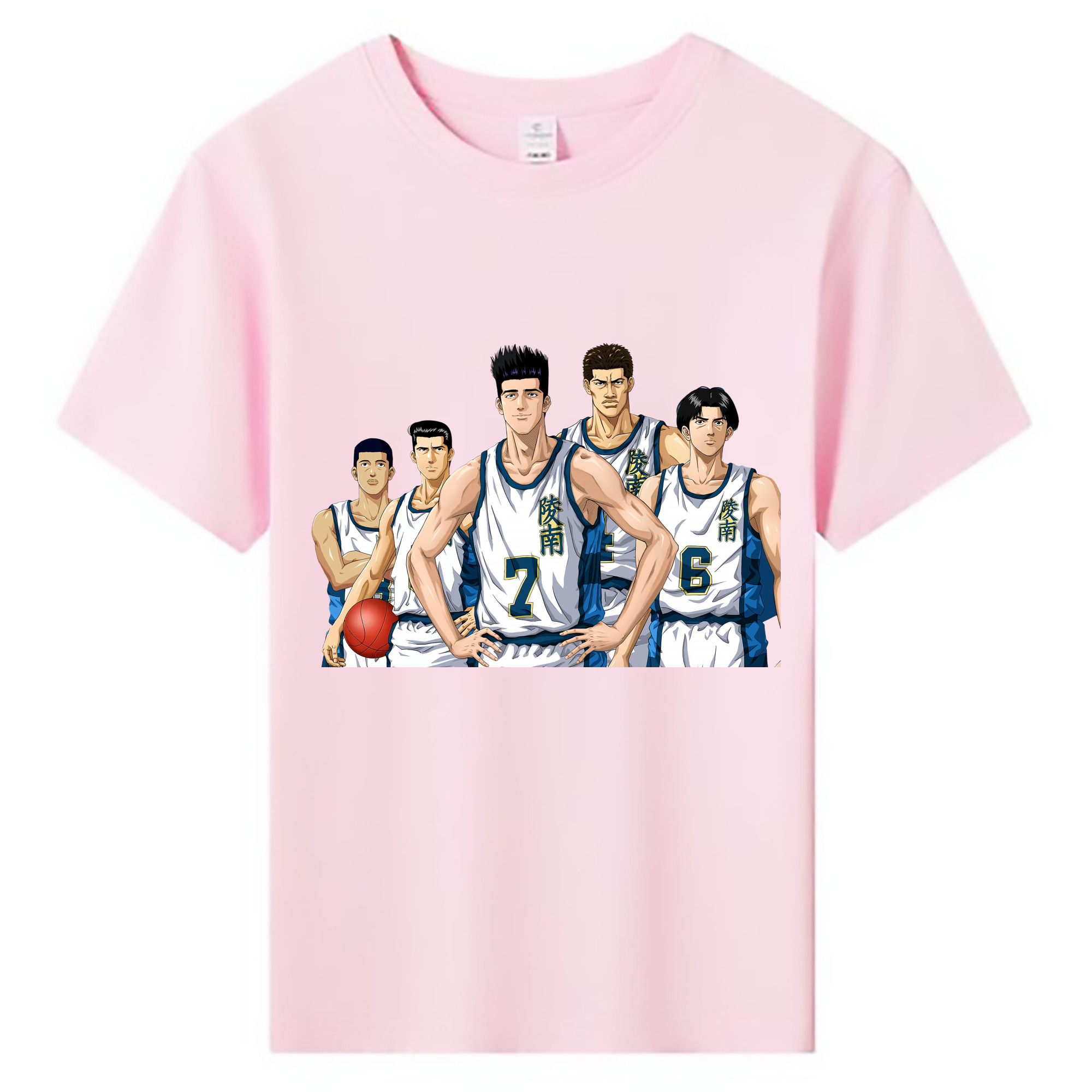 （画像用） SLAM DUNK／スラムダンク 綿100％キッズTシャツ（フロントプリント）