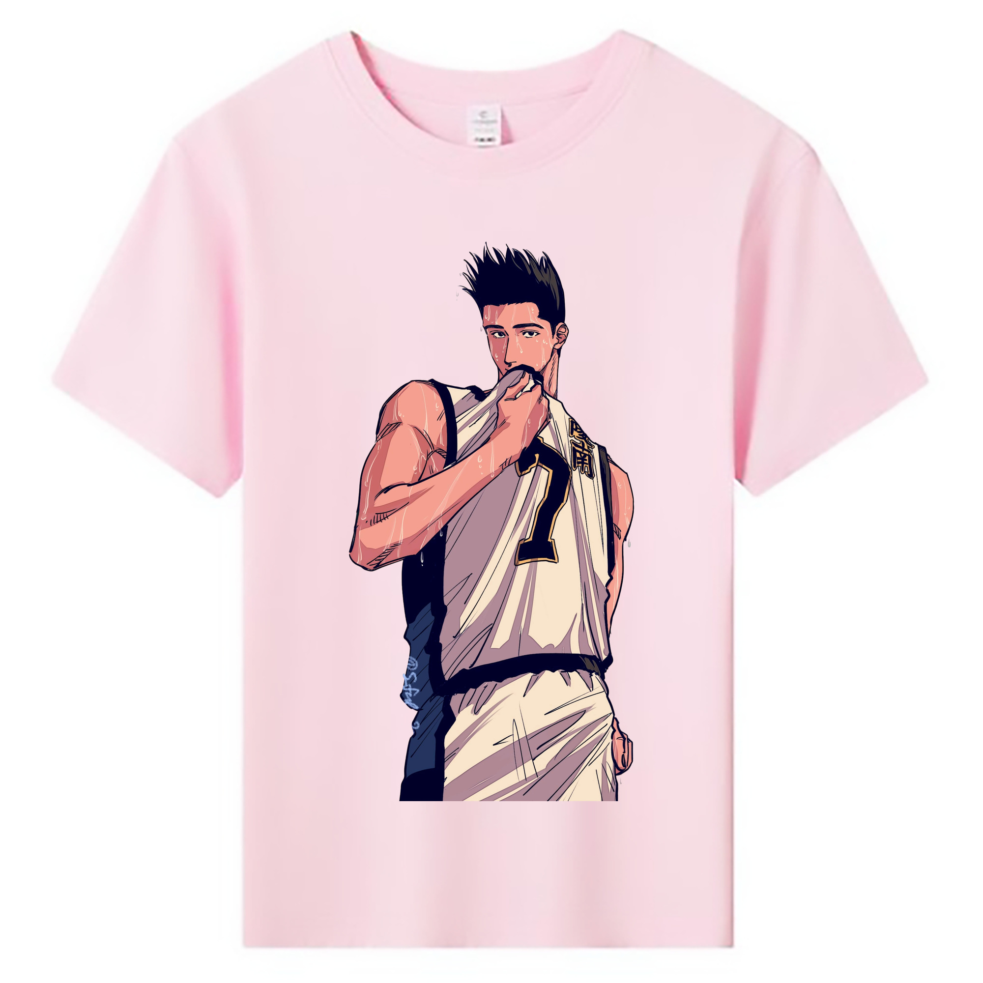 （画像用） SLAM DUNK／スラムダンク 綿100％キッズTシャツ（フロントプリント）