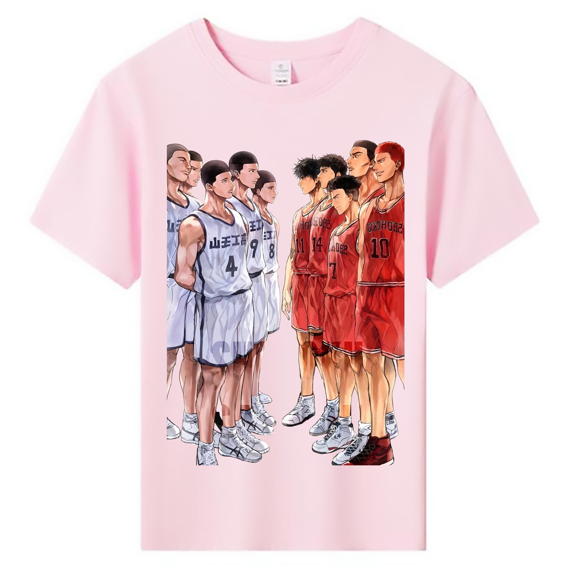（画像用） SLAM DUNK／スラムダンク 綿100％キッズTシャツ（フロントプリント）