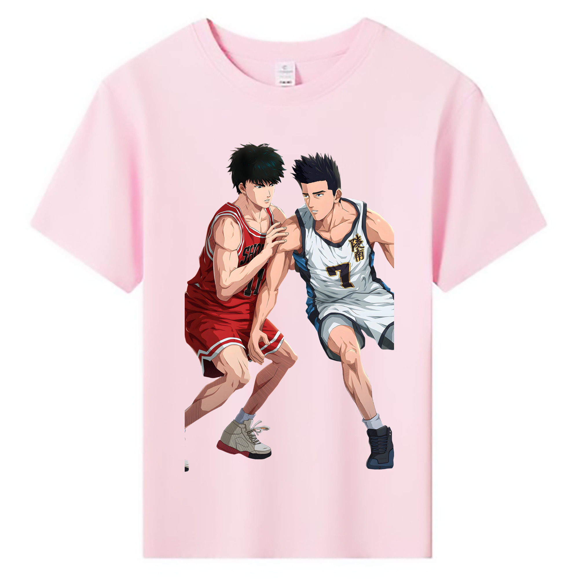 （画像用） SLAM DUNK／スラムダンク 綿100％キッズTシャツ（フロントプリント）