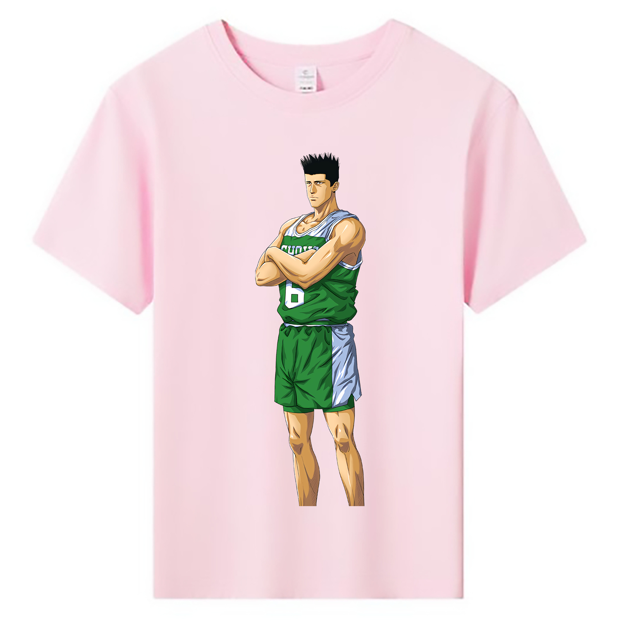 （画像用） SLAM DUNK／スラムダンク 綿100％キッズTシャツ（フロントプリント）