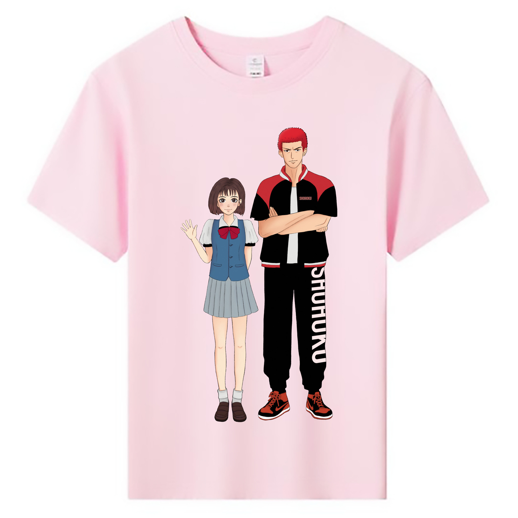 （画像用） SLAM DUNK／スラムダンク 綿100％キッズTシャツ（フロントプリント）
