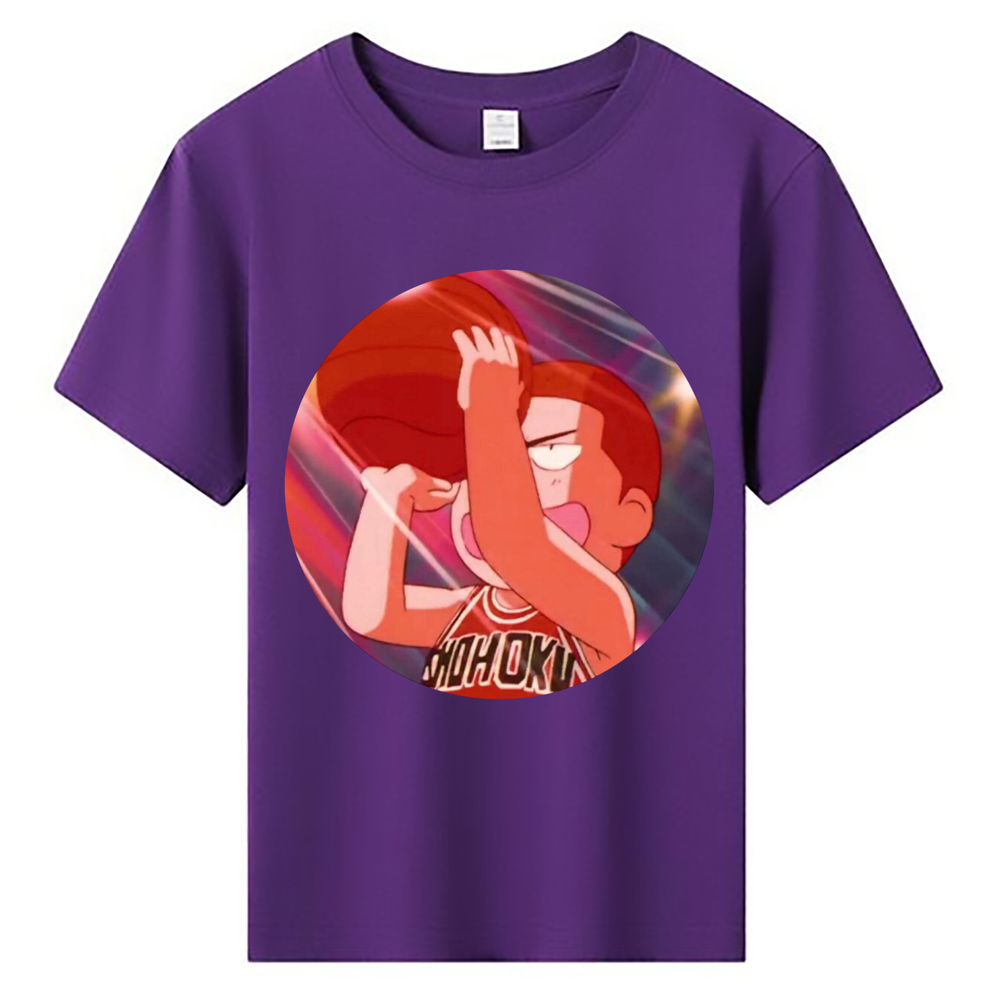 （画像用） SLAM DUNK／スラムダンク 綿100％キッズTシャツ（フロントプリント）