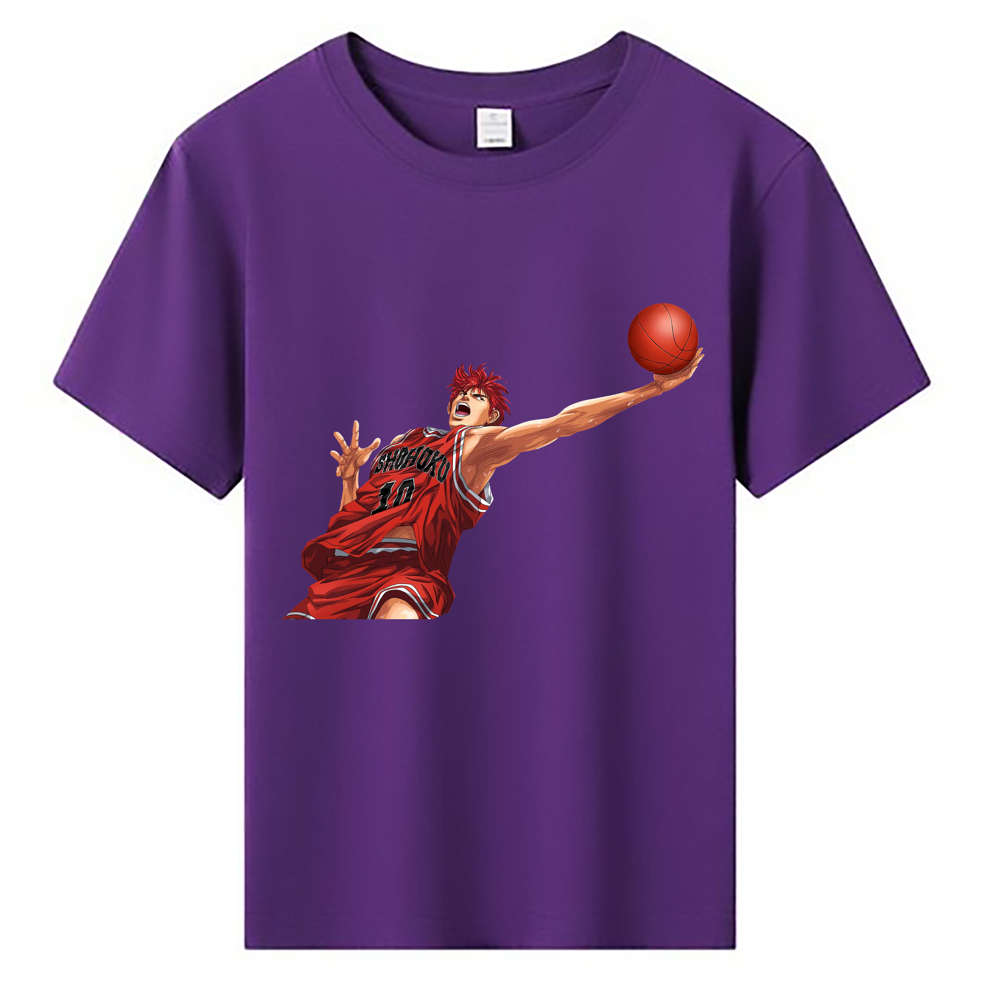 （画像用） SLAM DUNK／スラムダンク 綿100％キッズTシャツ（フロントプリント）