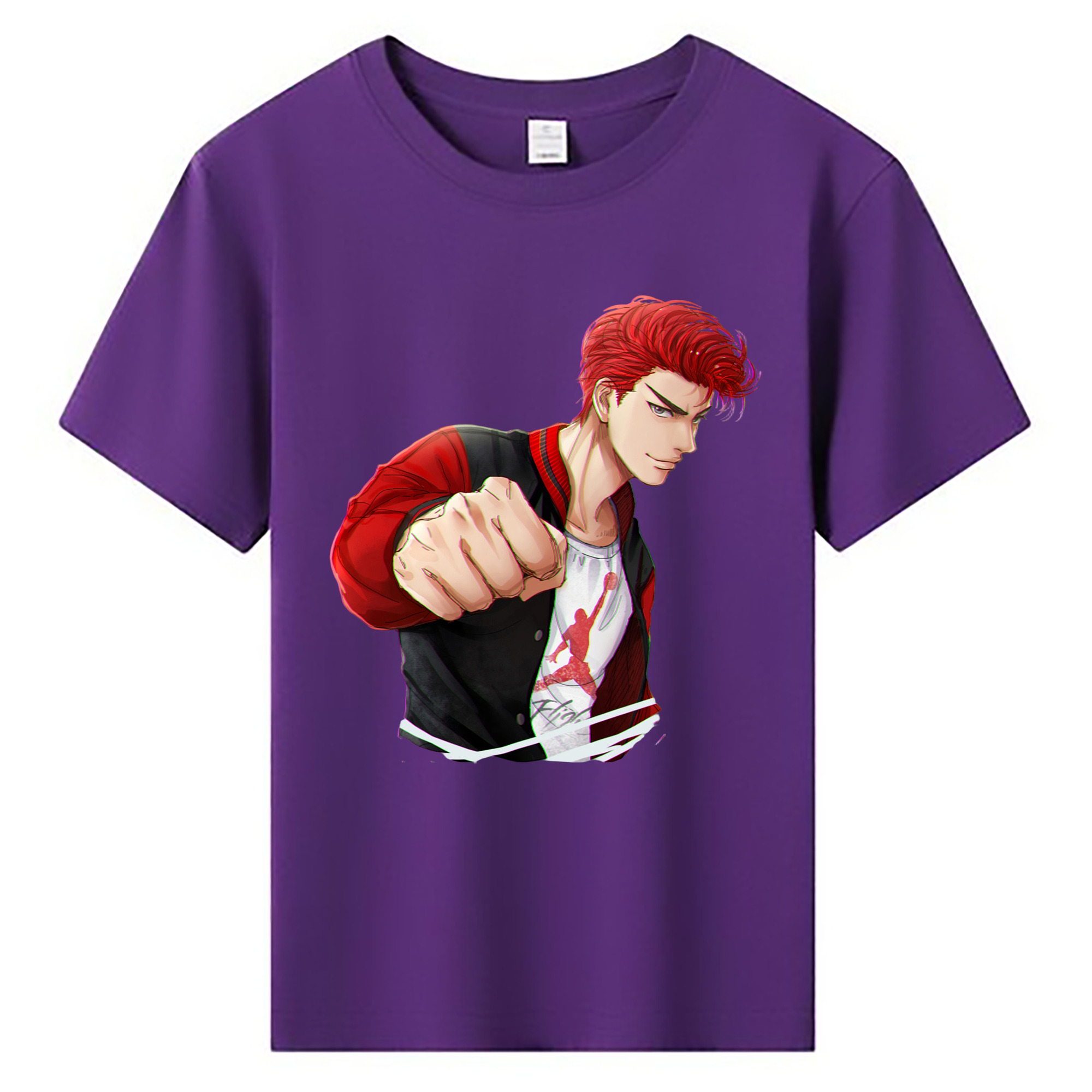 （画像用） SLAM DUNK／スラムダンク 綿100％キッズTシャツ（フロントプリント）