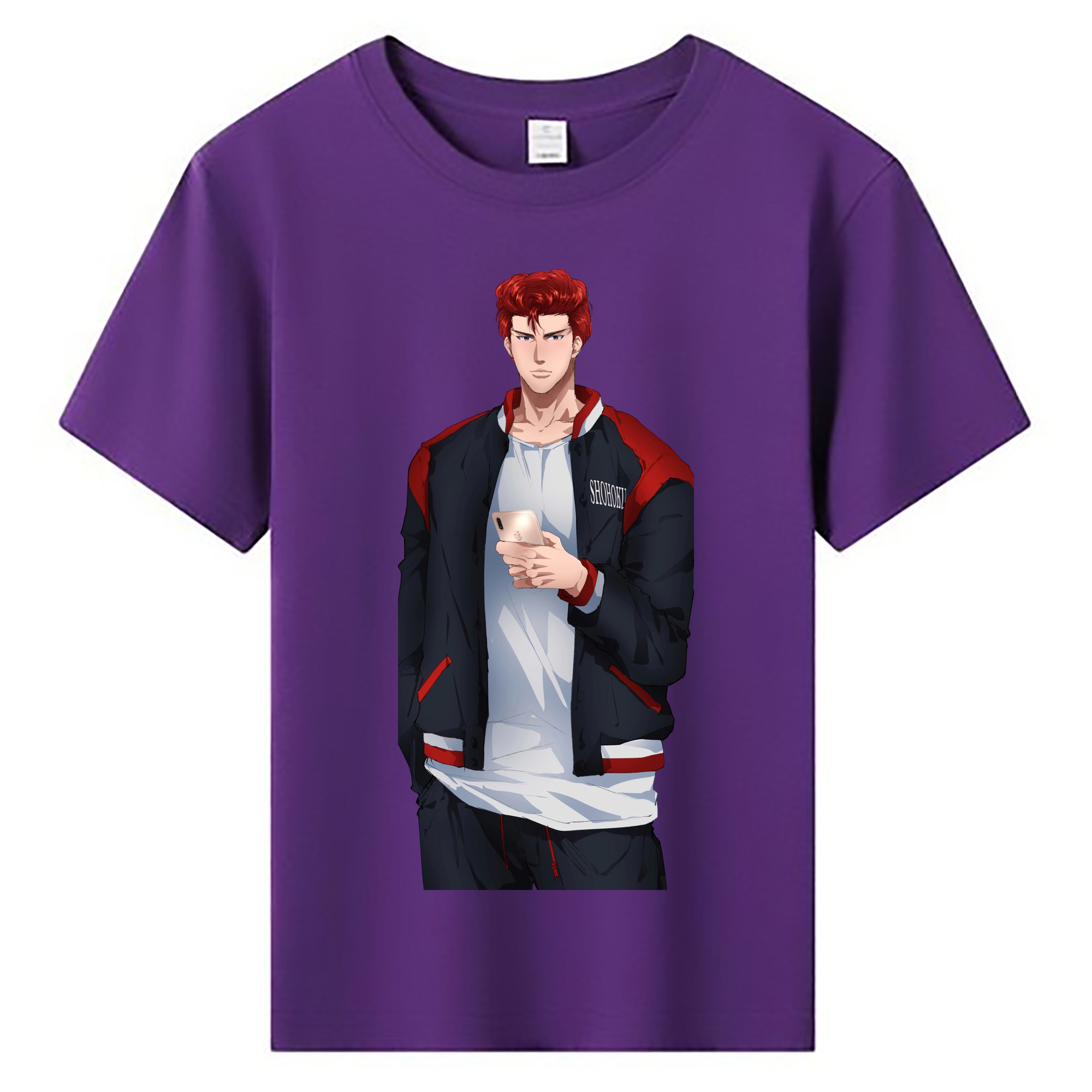 （画像用） SLAM DUNK／スラムダンク 綿100％キッズTシャツ（フロントプリント）
