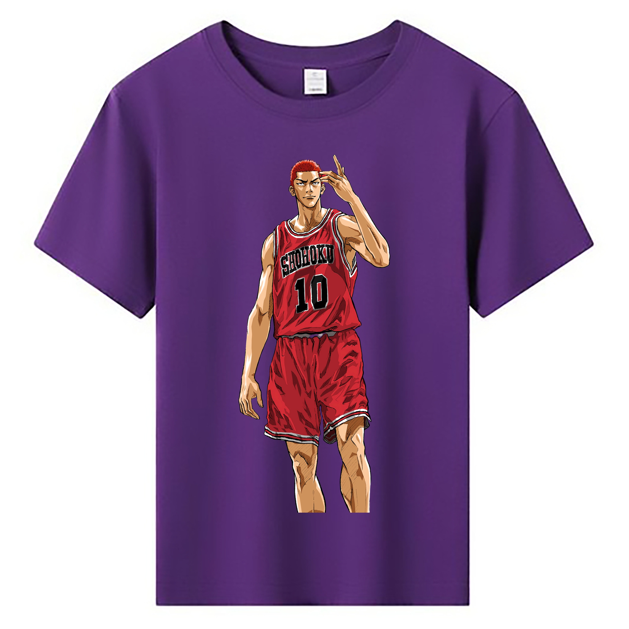 （画像用） SLAM DUNK／スラムダンク 綿100％キッズTシャツ（フロントプリント）