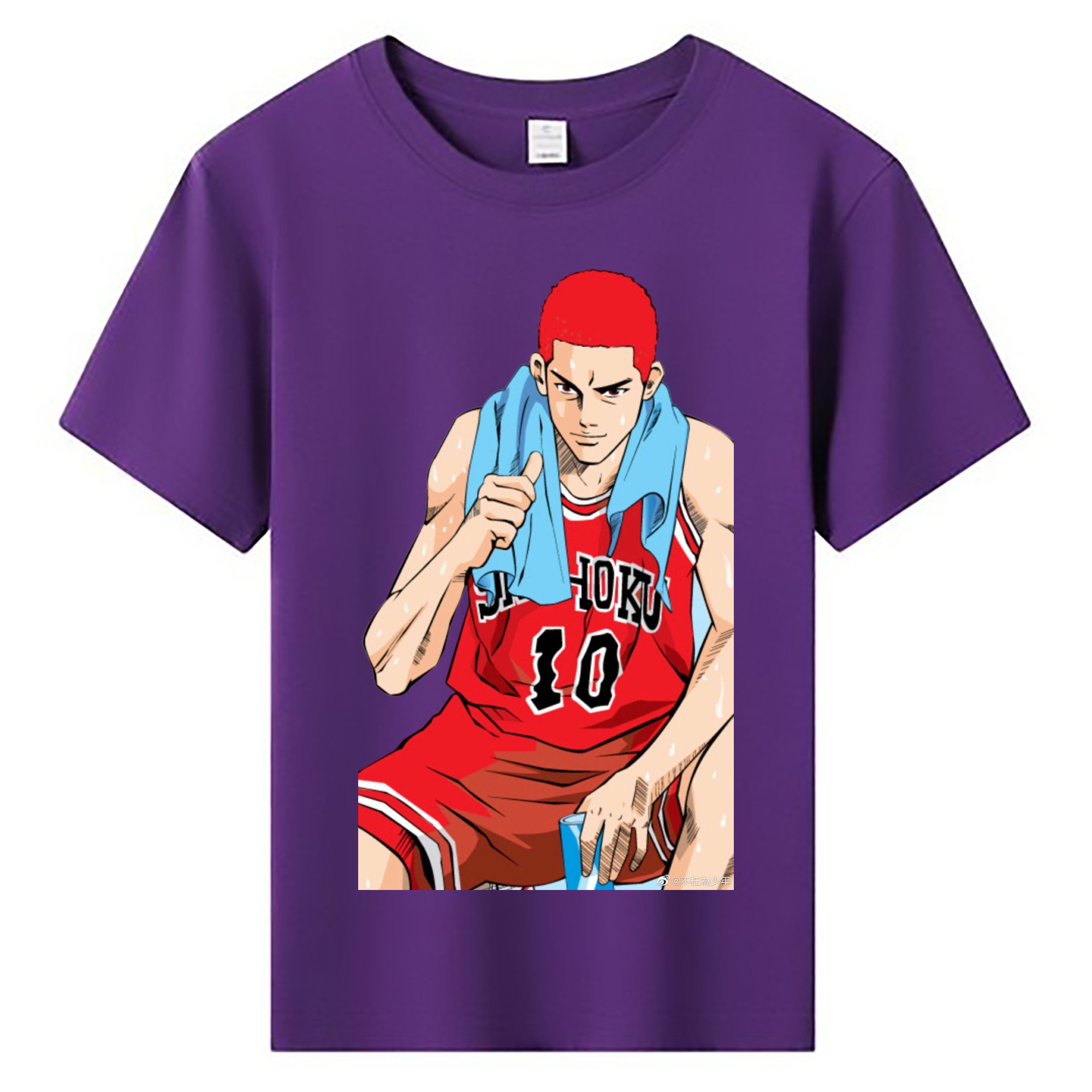 （画像用） SLAM DUNK／スラムダンク 綿100％キッズTシャツ（フロントプリント）