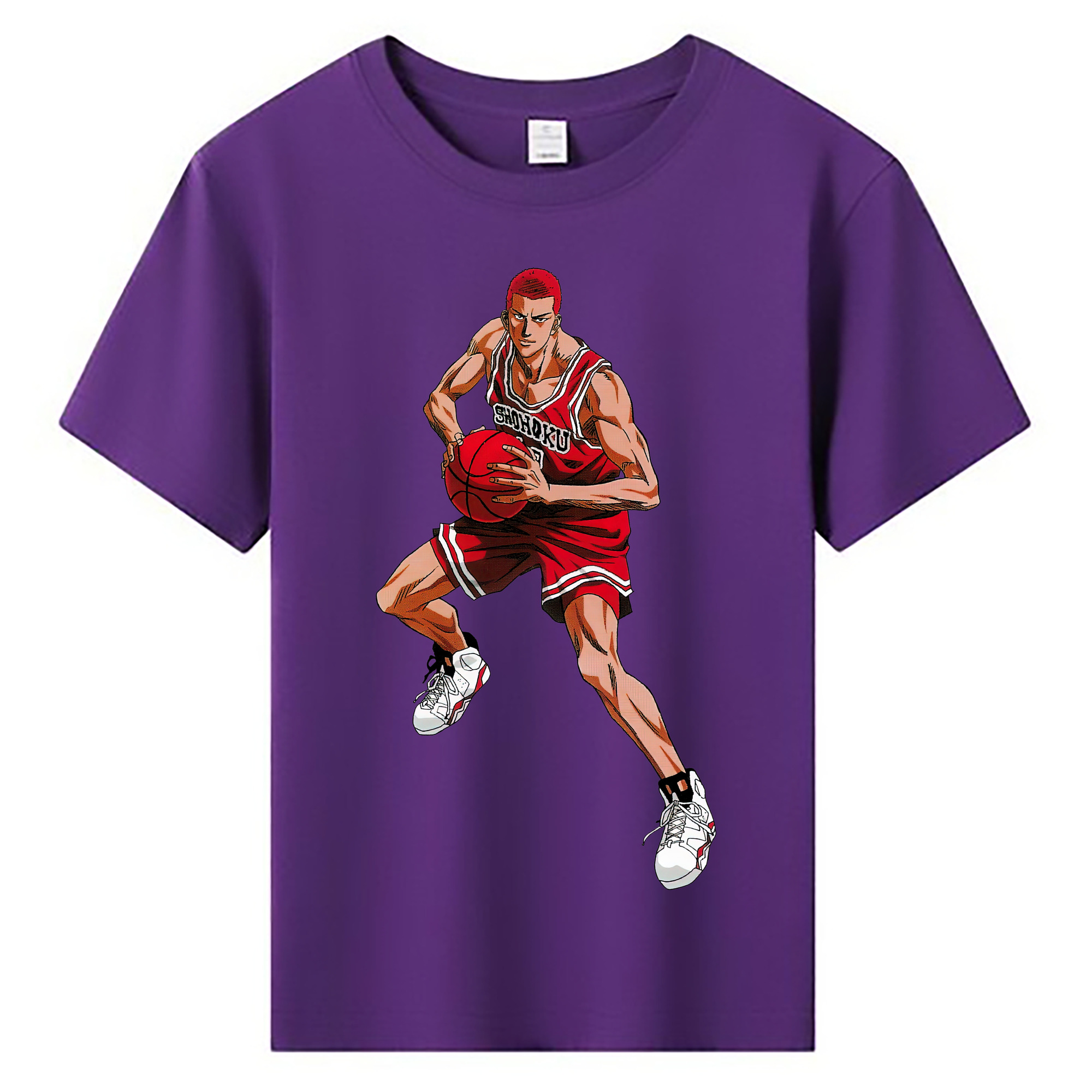 （画像用） SLAM DUNK／スラムダンク 綿100％キッズTシャツ（フロントプリント）