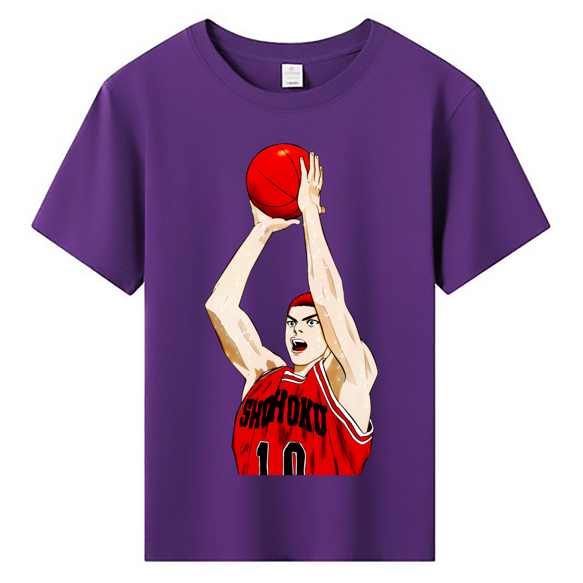 （画像用） SLAM DUNK／スラムダンク 綿100％キッズTシャツ（フロントプリント）