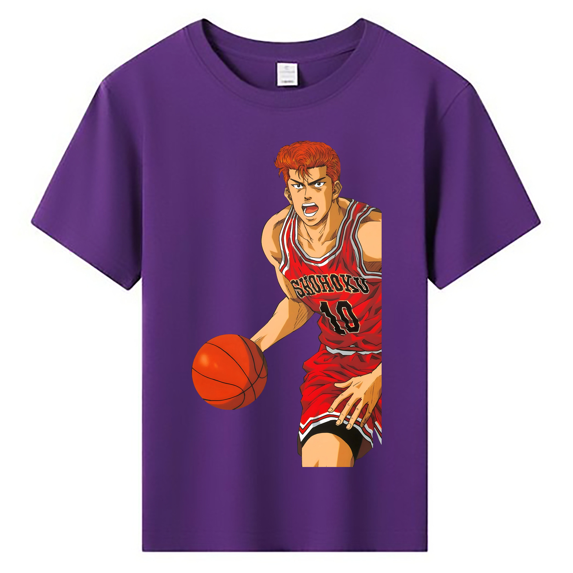 （画像用） SLAM DUNK／スラムダンク 綿100％キッズTシャツ（フロントプリント）