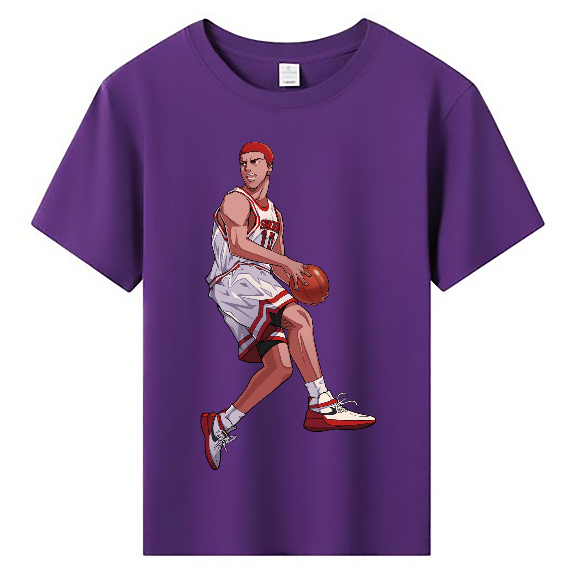 （画像用） SLAM DUNK／スラムダンク 綿100％キッズTシャツ（フロントプリント）