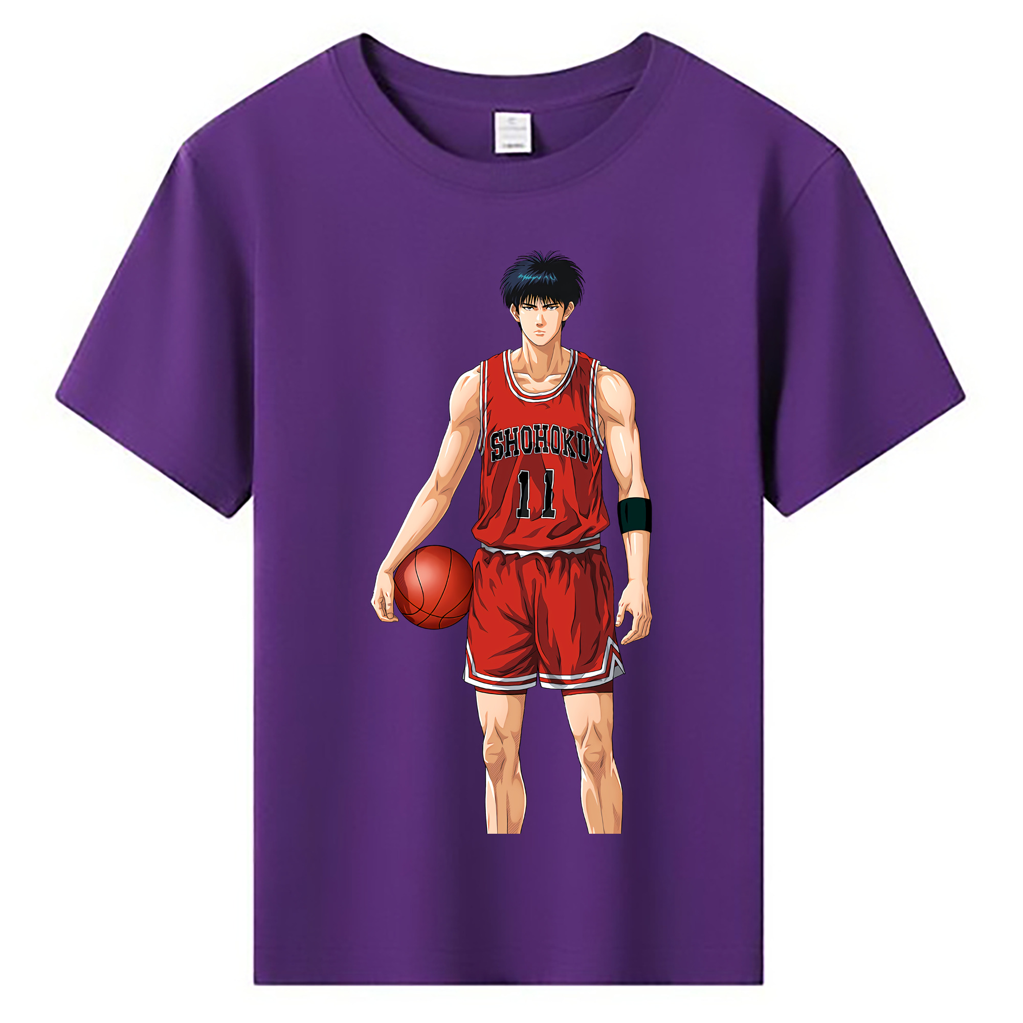 （画像用） SLAM DUNK／スラムダンク 綿100％キッズTシャツ（フロントプリント）