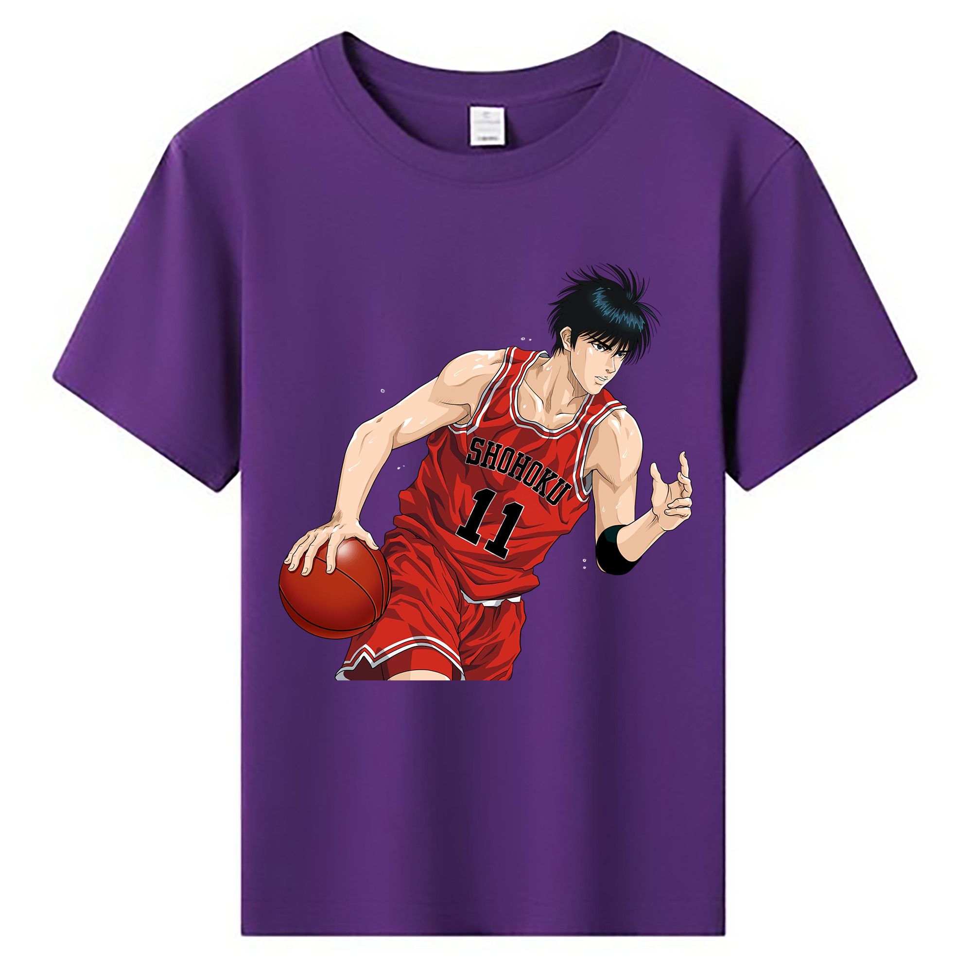 （画像用） SLAM DUNK／スラムダンク 綿100％キッズTシャツ（フロントプリント）