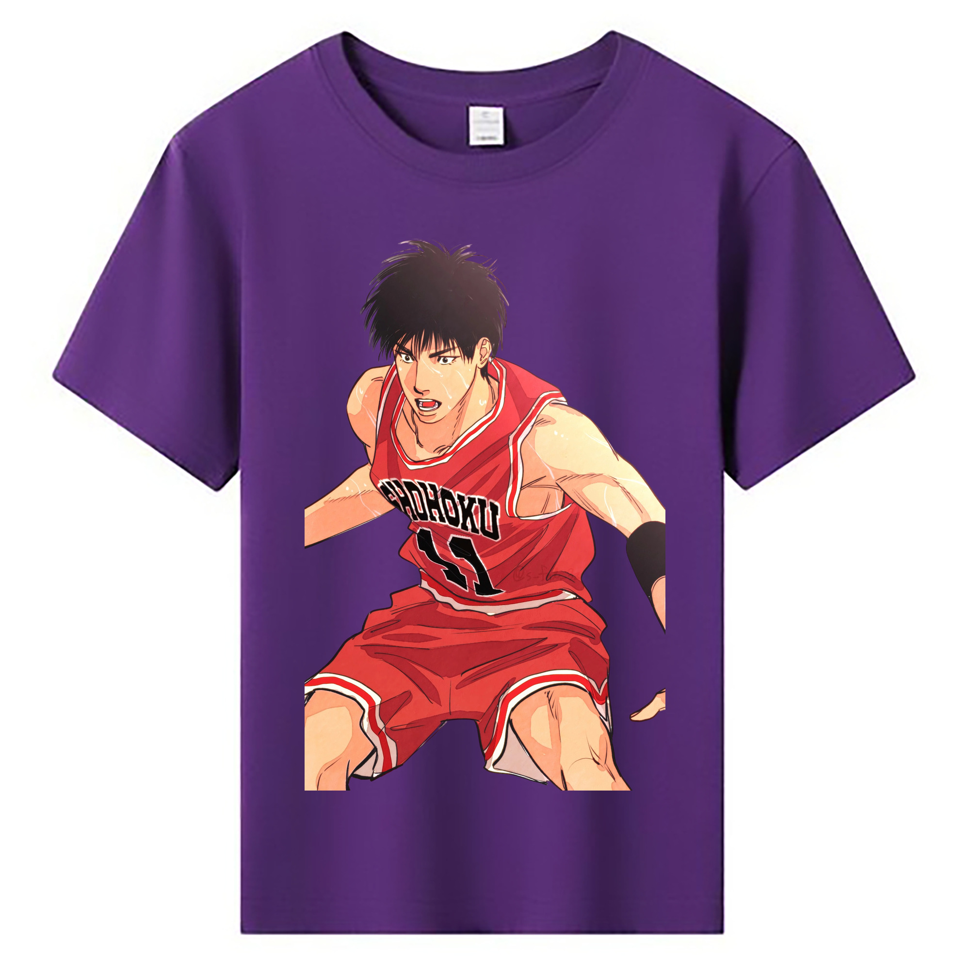 （画像用） SLAM DUNK／スラムダンク 綿100％キッズTシャツ（フロントプリント）