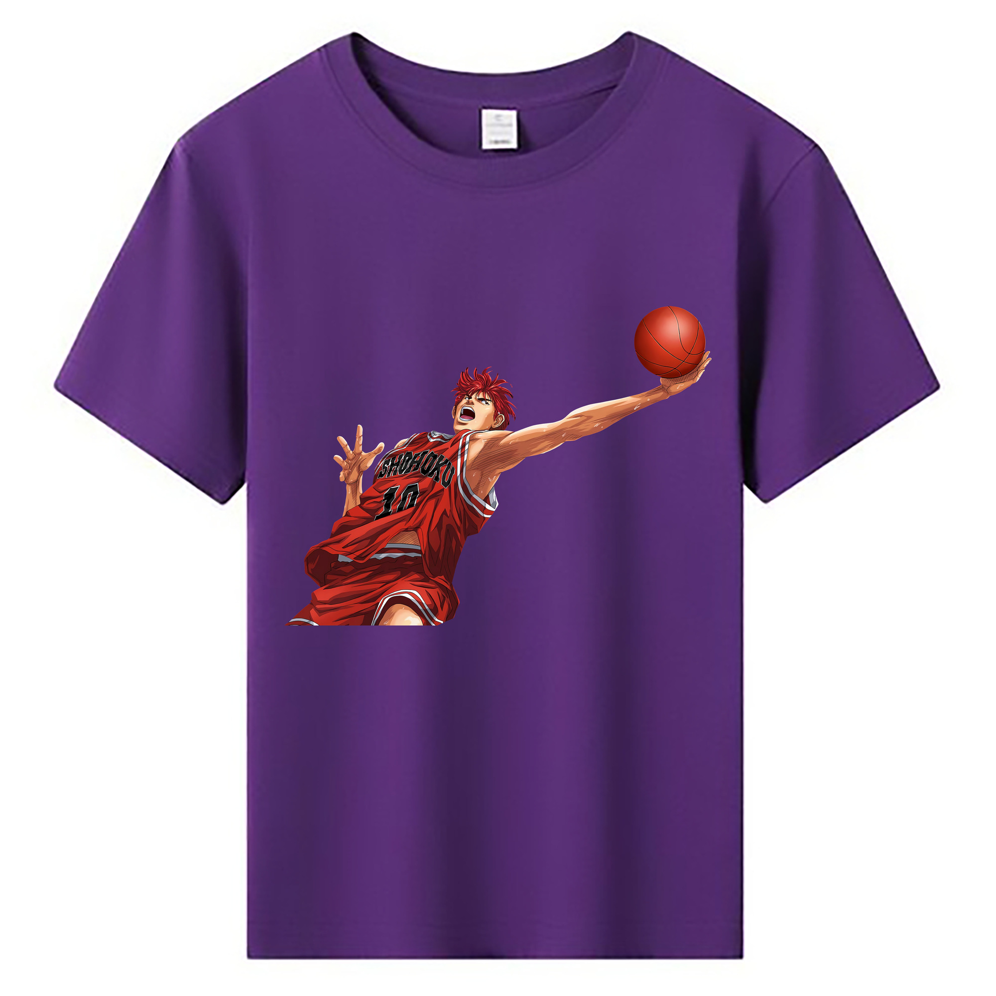 （画像用） SLAM DUNK／スラムダンク 綿100％キッズTシャツ（フロントプリント）