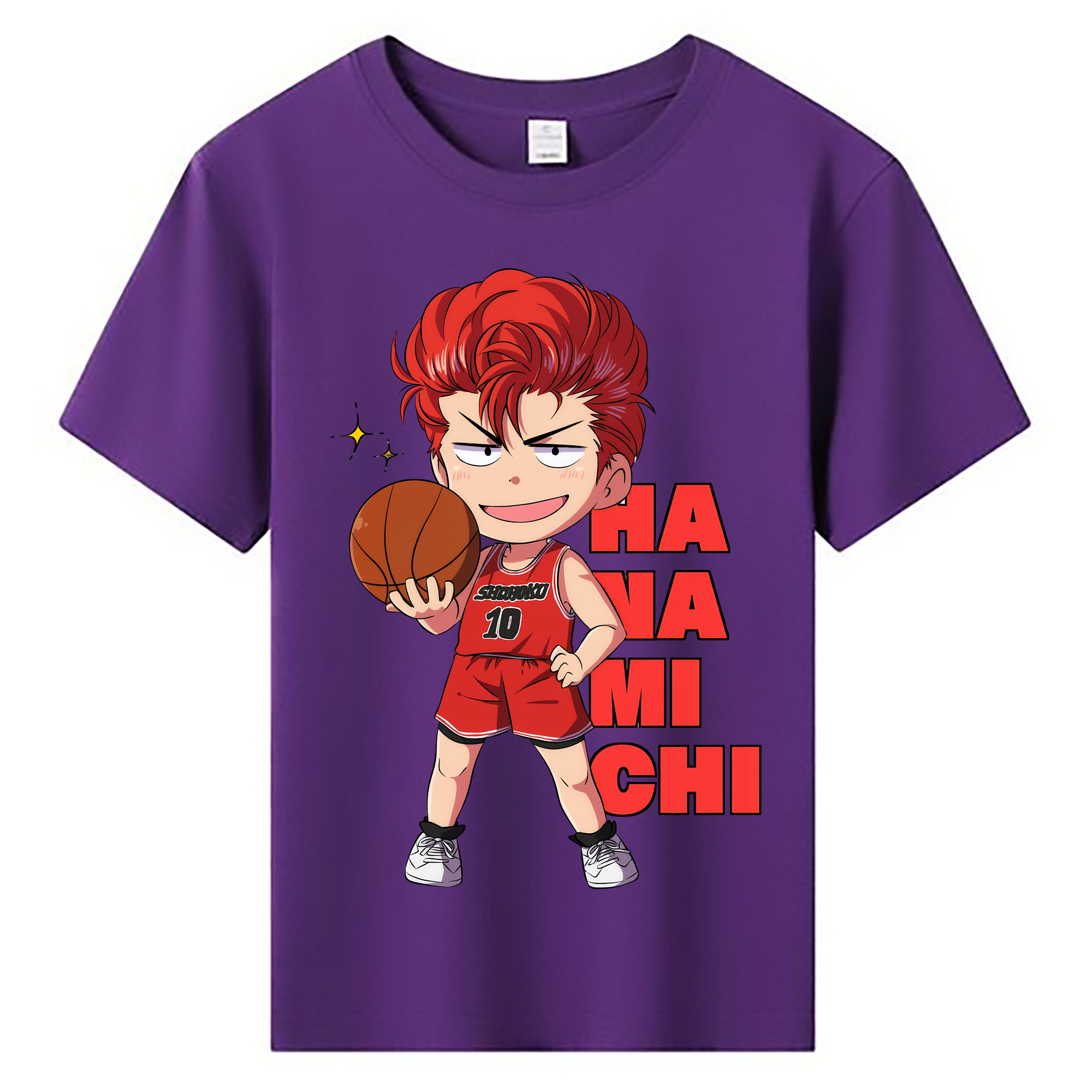 （画像用） SLAM DUNK／スラムダンク 綿100％キッズTシャツ（フロントプリント）