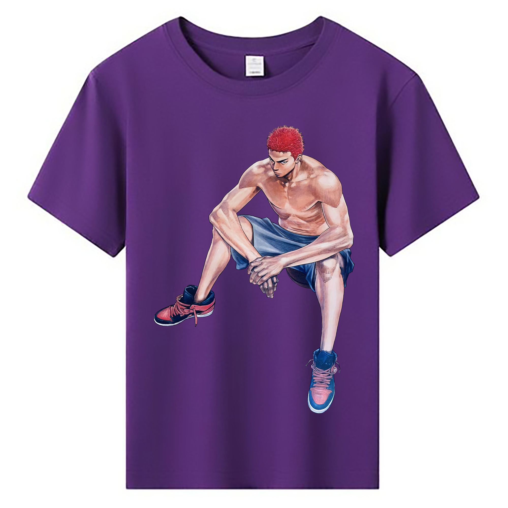 （画像用） SLAM DUNK／スラムダンク 綿100％キッズTシャツ（フロントプリント）