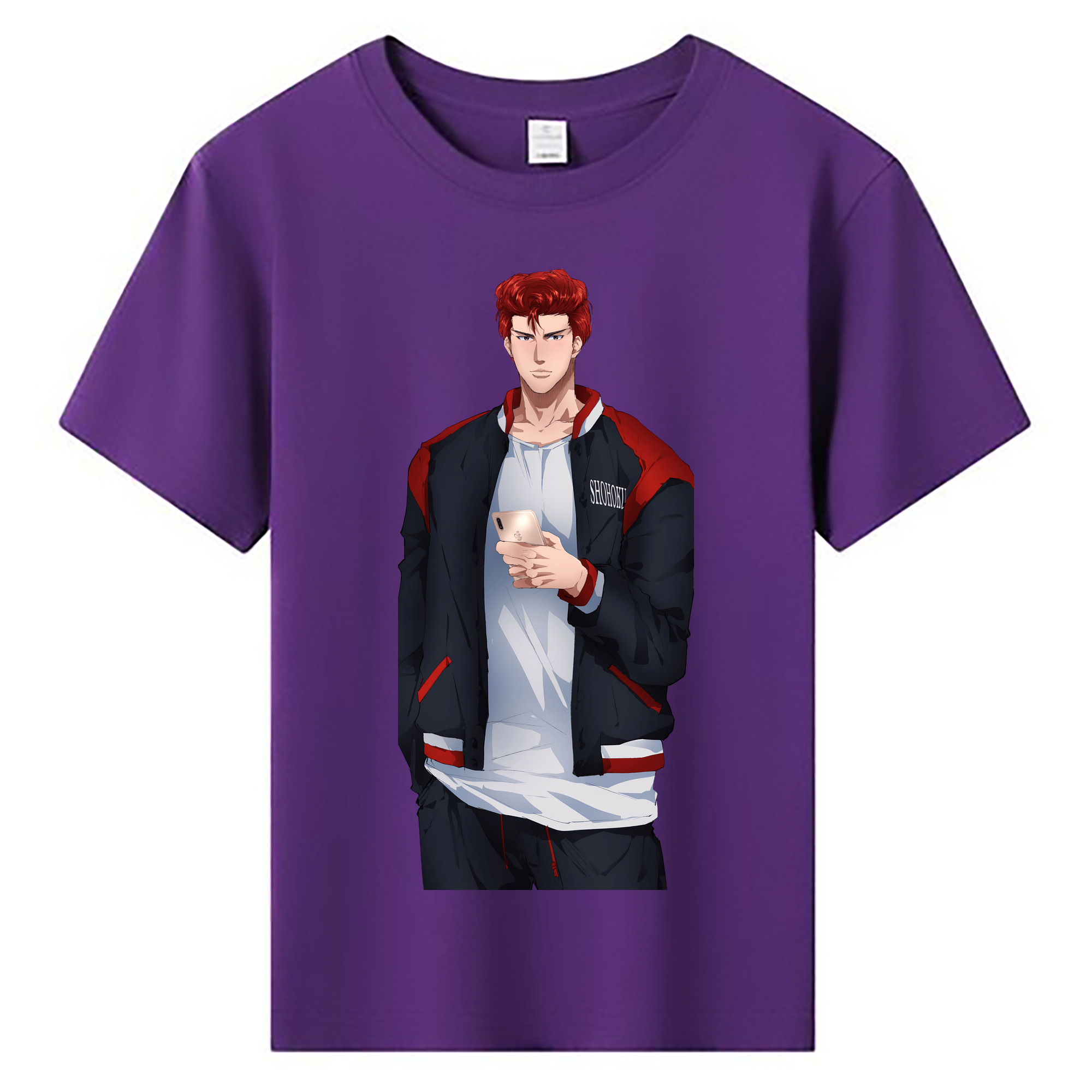 （画像用） SLAM DUNK／スラムダンク 綿100％キッズTシャツ（フロントプリント）