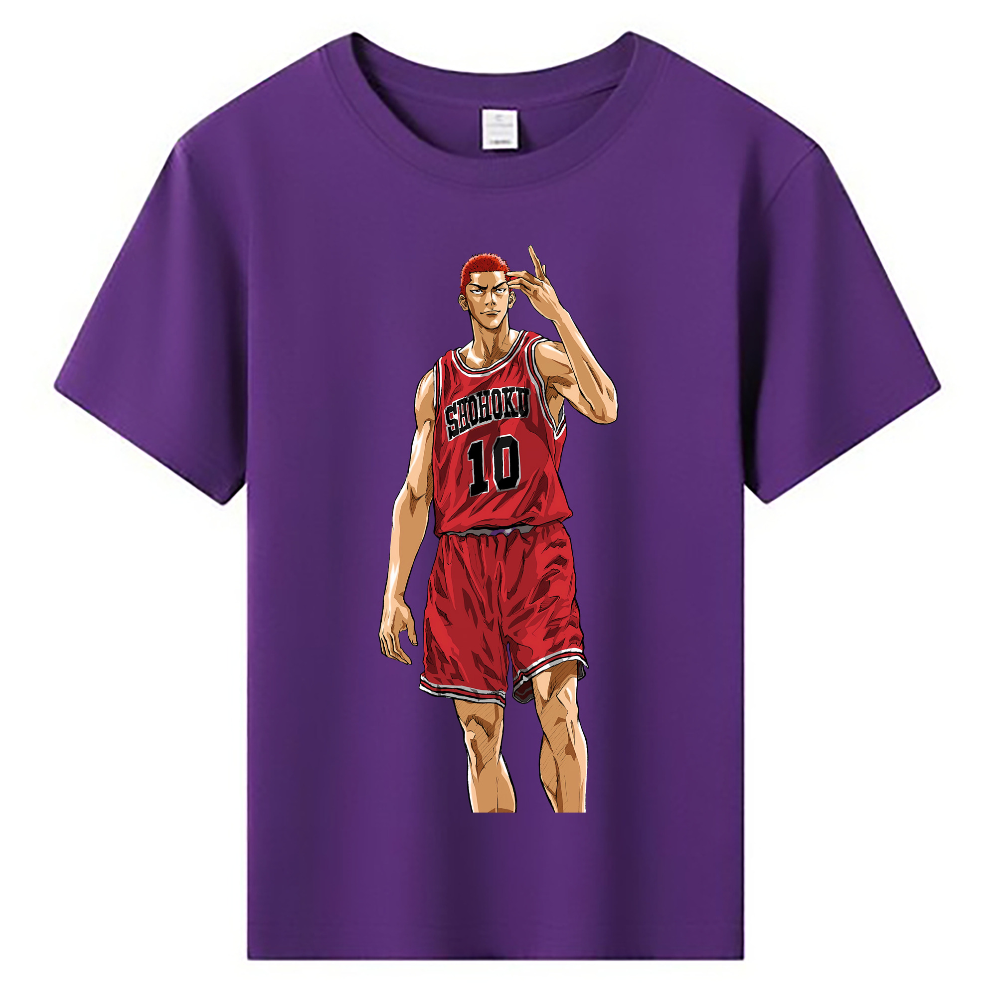 （画像用） SLAM DUNK／スラムダンク 綿100％キッズTシャツ（フロントプリント）