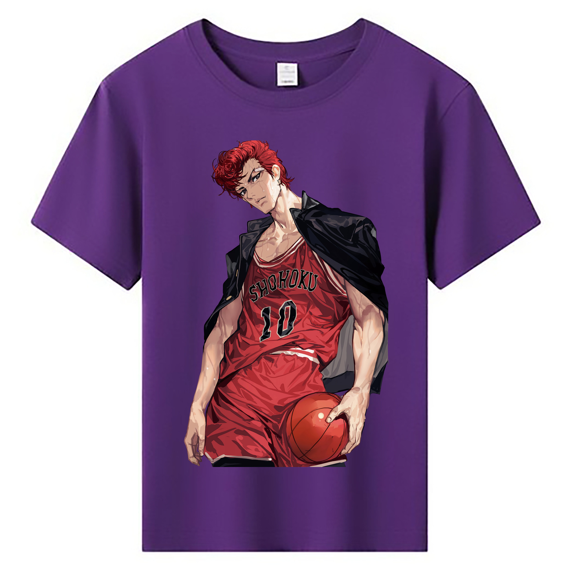 （画像用） SLAM DUNK／スラムダンク 綿100％キッズTシャツ（フロントプリント）