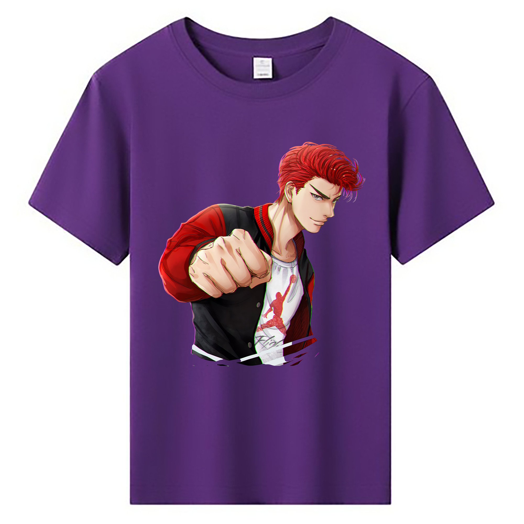 （画像用） SLAM DUNK／スラムダンク 綿100％キッズTシャツ（フロントプリント）
