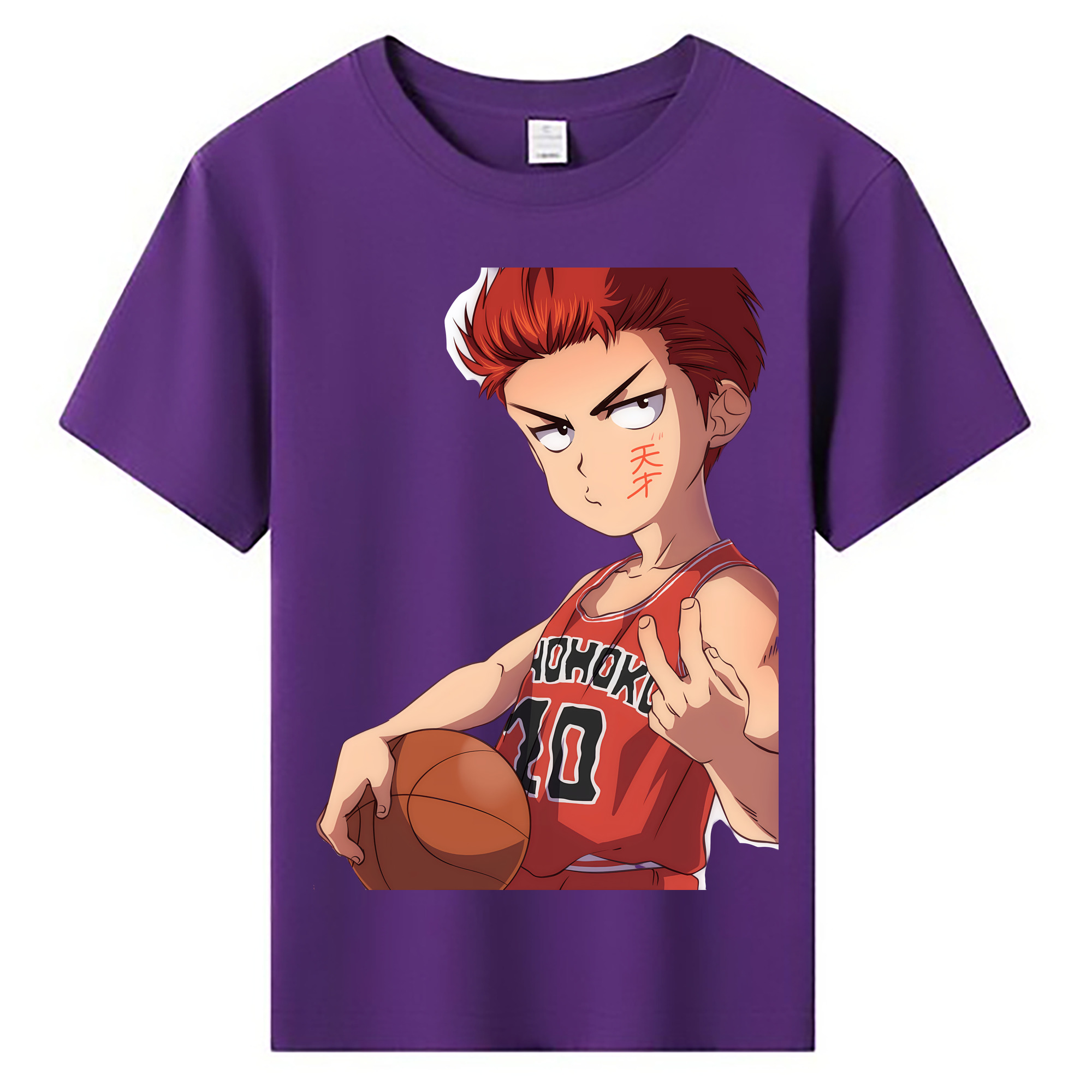 （画像用） SLAM DUNK／スラムダンク 綿100％キッズTシャツ（フロントプリント）