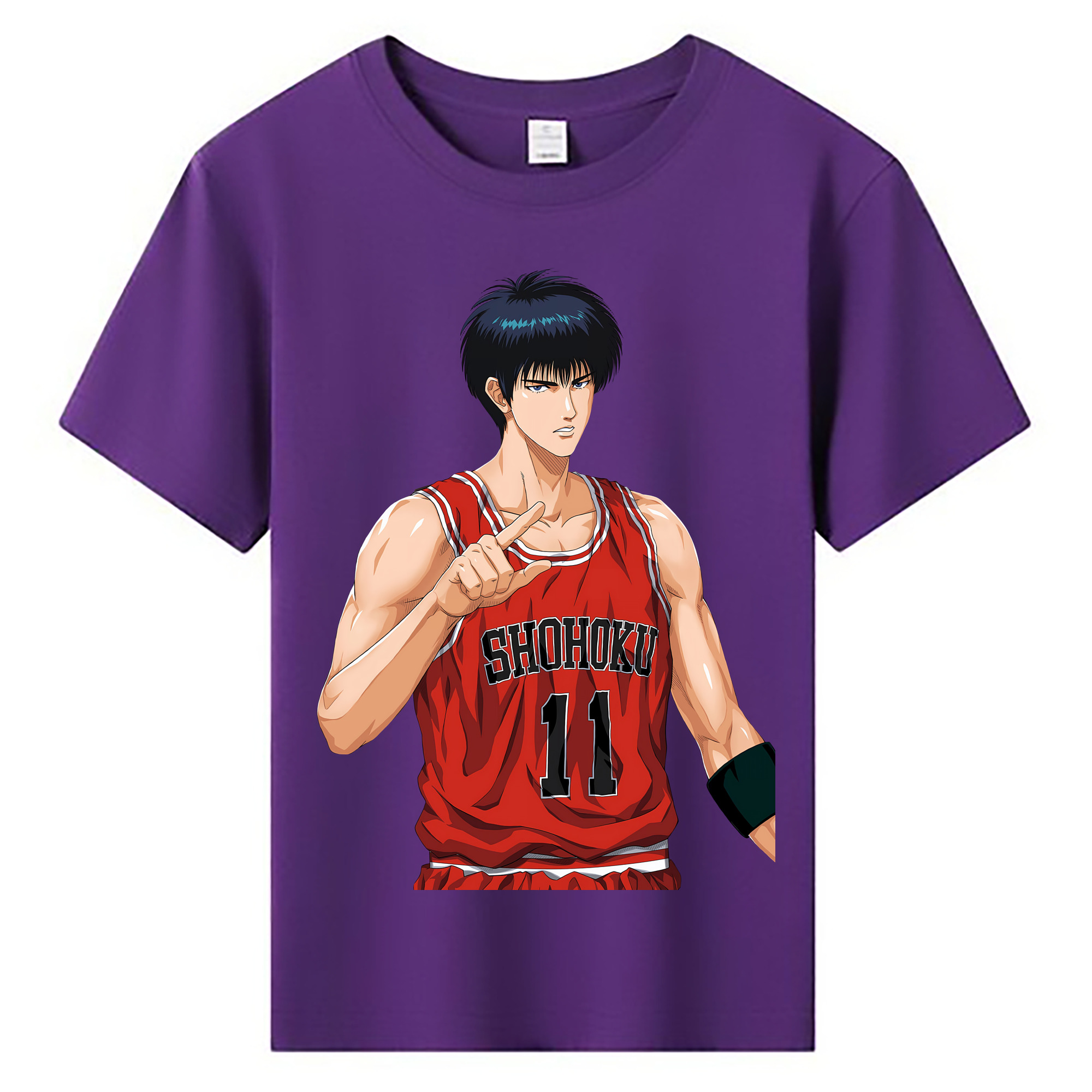 （画像用） SLAM DUNK／スラムダンク 綿100％キッズTシャツ（フロントプリント）