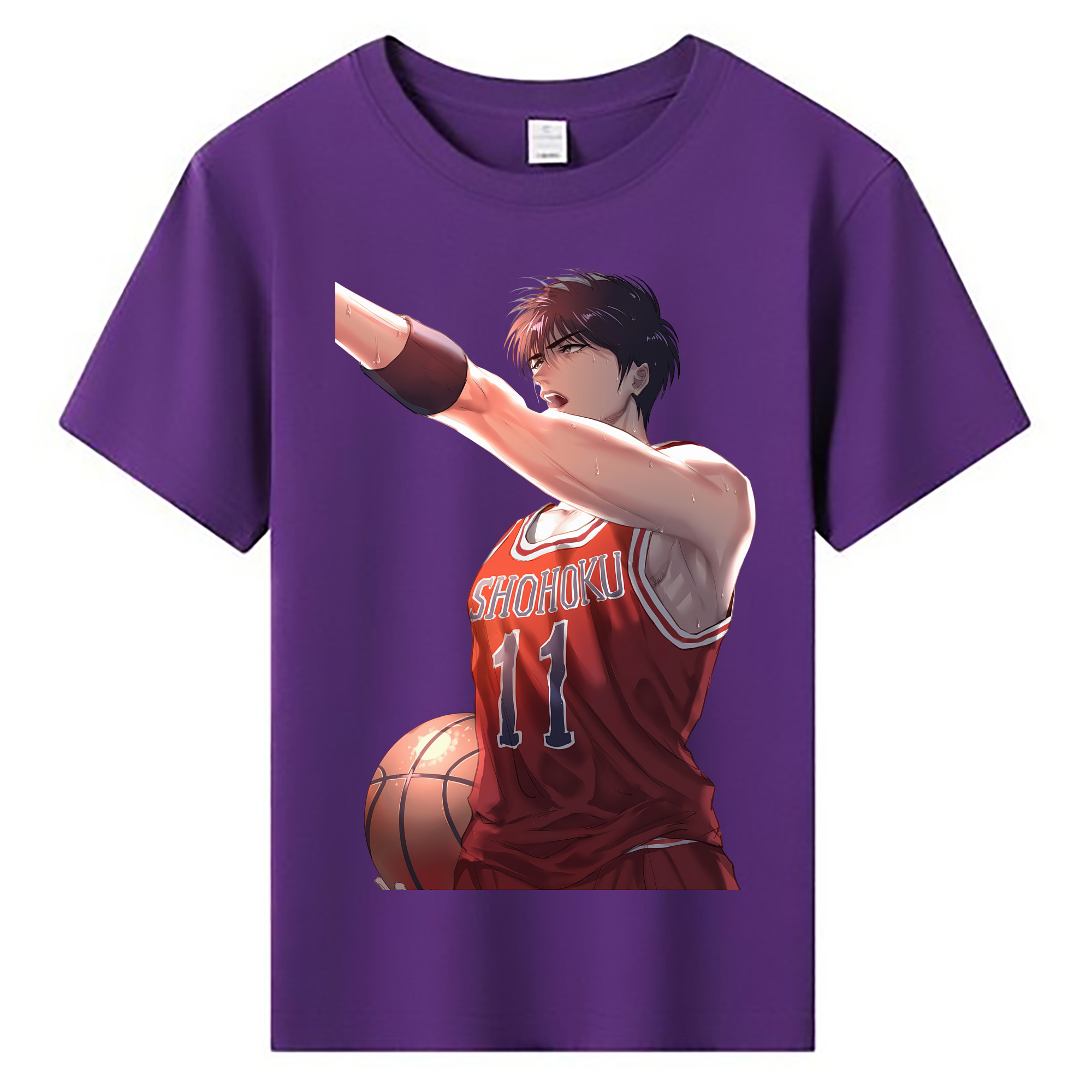 （画像用） SLAM DUNK／スラムダンク 綿100％キッズTシャツ（フロントプリント）