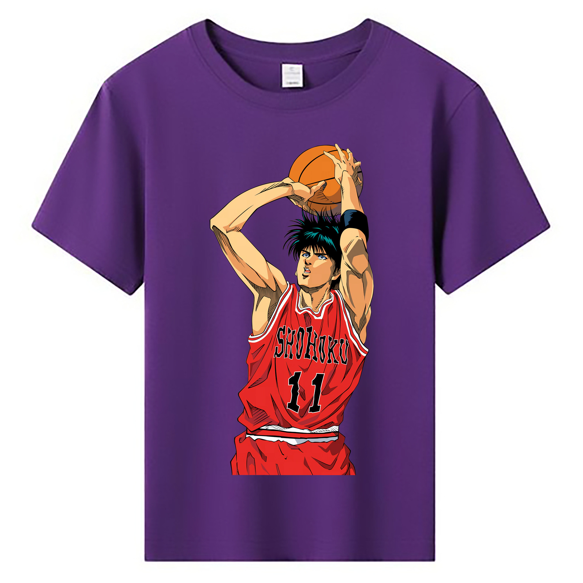 （画像用） SLAM DUNK／スラムダンク 綿100％キッズTシャツ（フロントプリント）