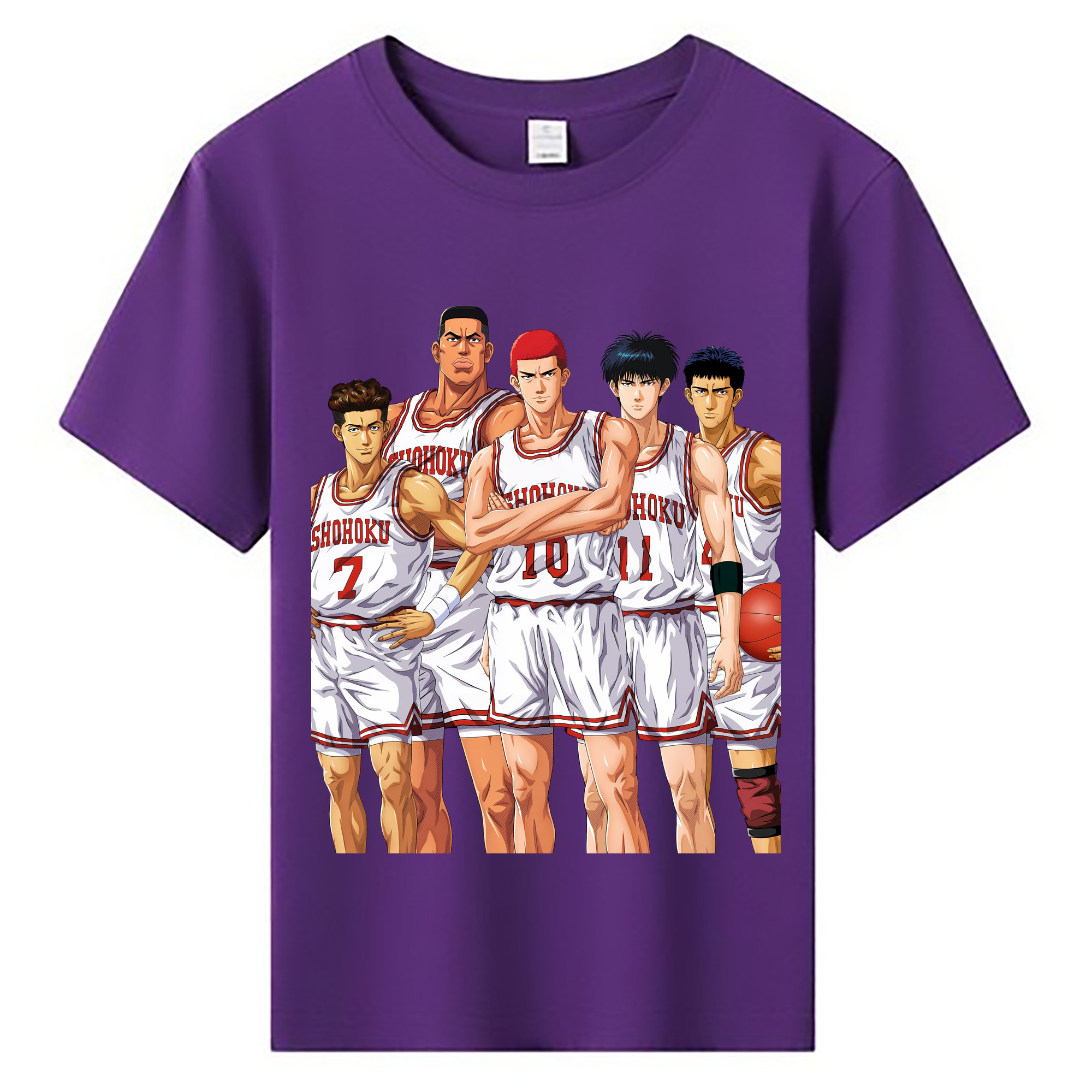 （画像用） SLAM DUNK／スラムダンク 綿100％キッズTシャツ（フロントプリント）