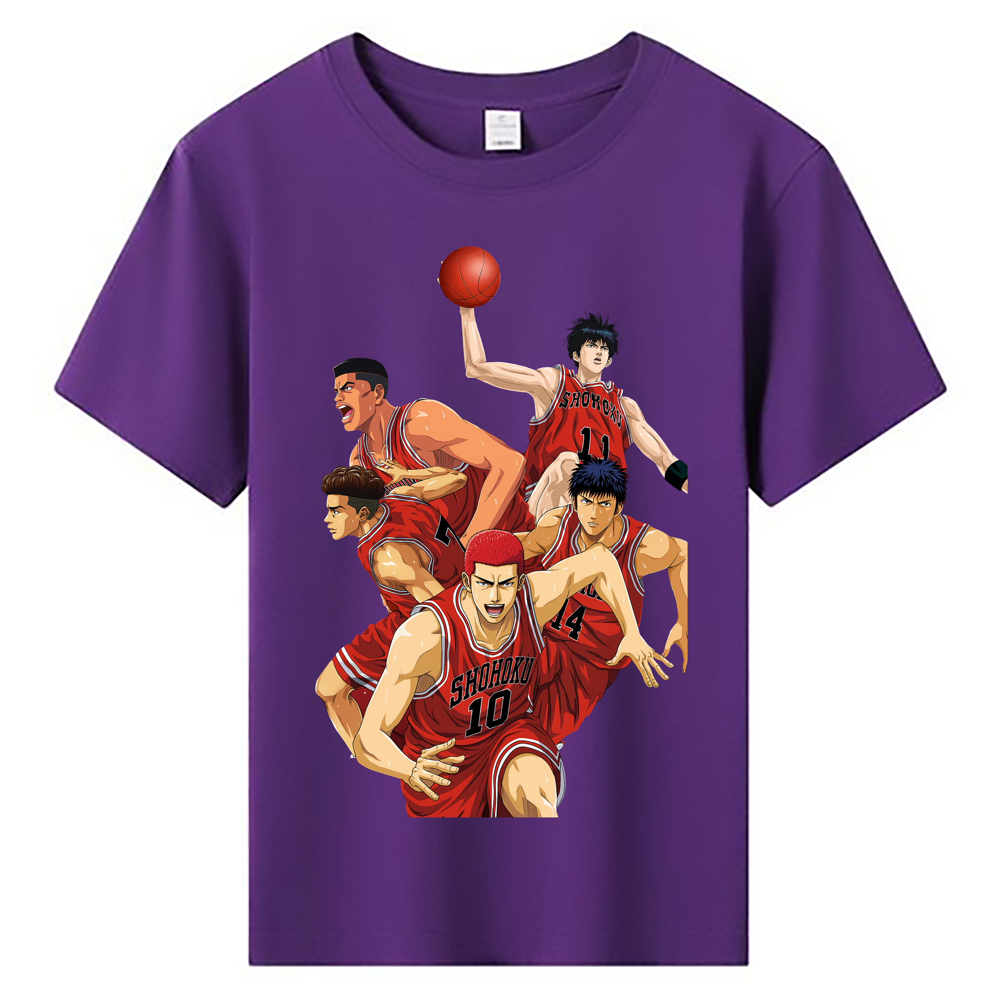 （画像用） SLAM DUNK／スラムダンク 綿100％キッズTシャツ（フロントプリント）