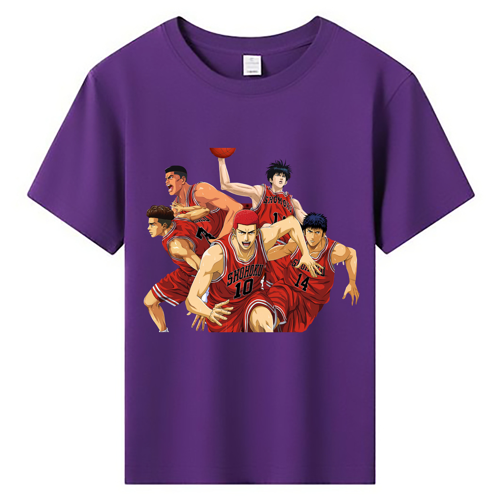 （画像用） SLAM DUNK／スラムダンク 綿100％キッズTシャツ（フロントプリント）