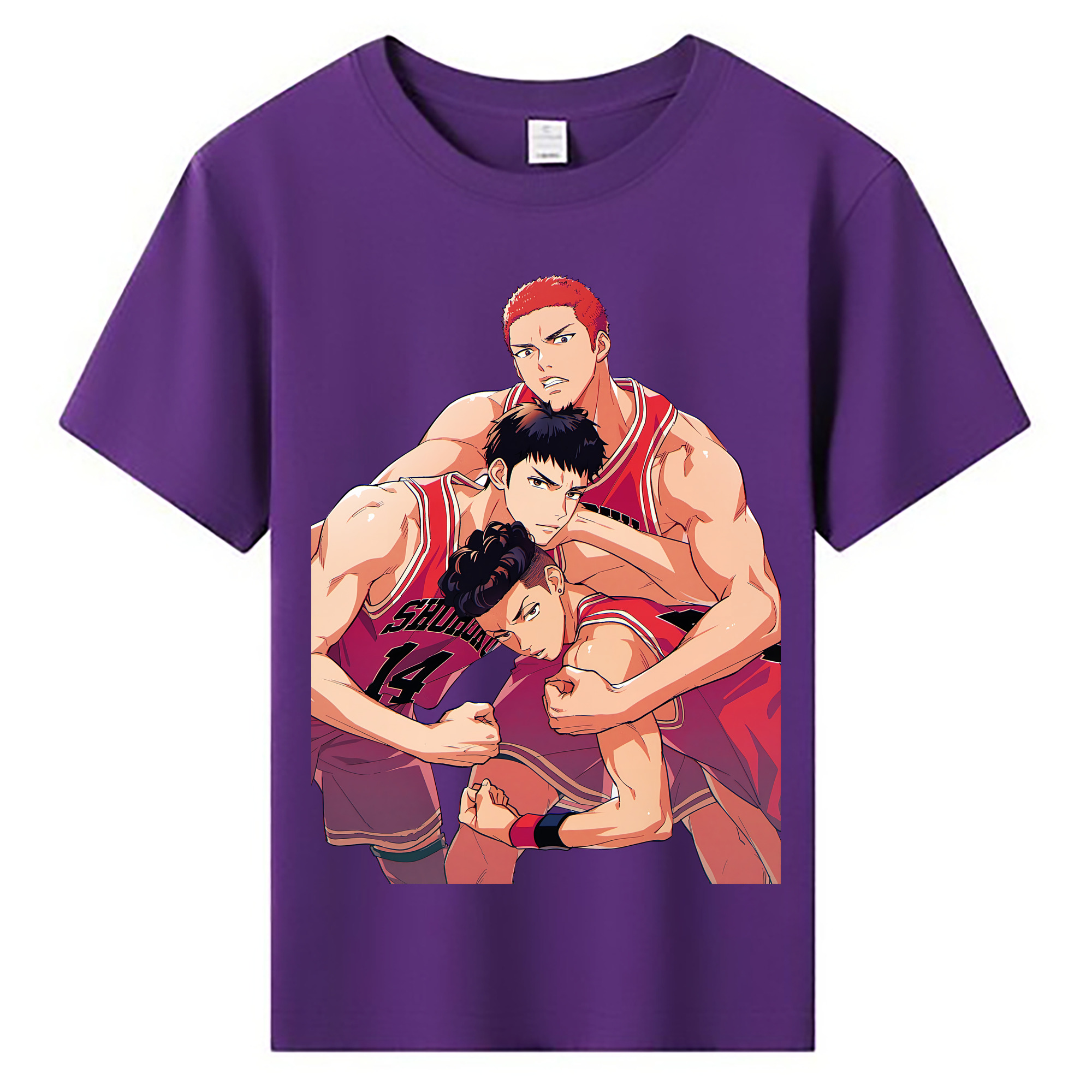 （画像用） SLAM DUNK／スラムダンク 綿100％キッズTシャツ（フロントプリント）