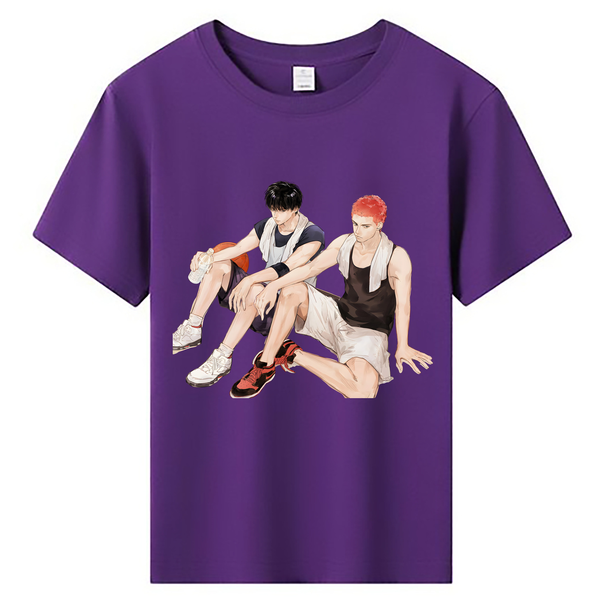 （画像用） SLAM DUNK／スラムダンク 綿100％キッズTシャツ（フロントプリント）