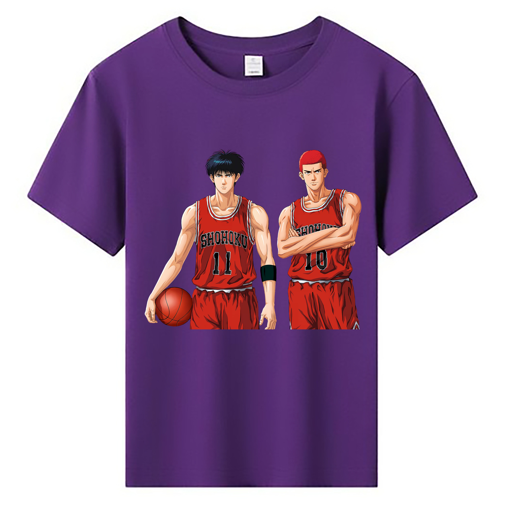 （画像用） SLAM DUNK／スラムダンク 綿100％キッズTシャツ（フロントプリント）