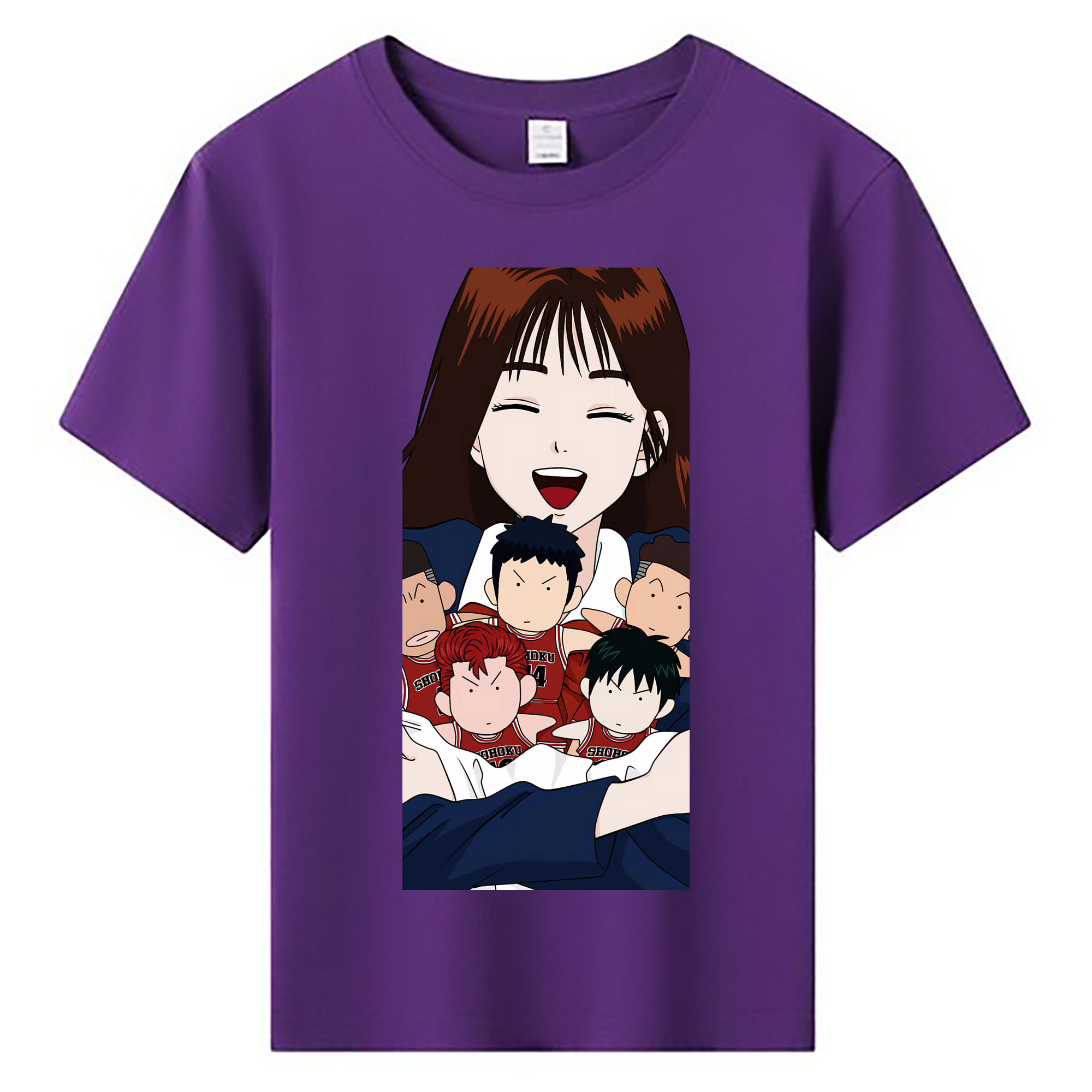 （画像用） SLAM DUNK／スラムダンク 綿100％キッズTシャツ（フロントプリント）