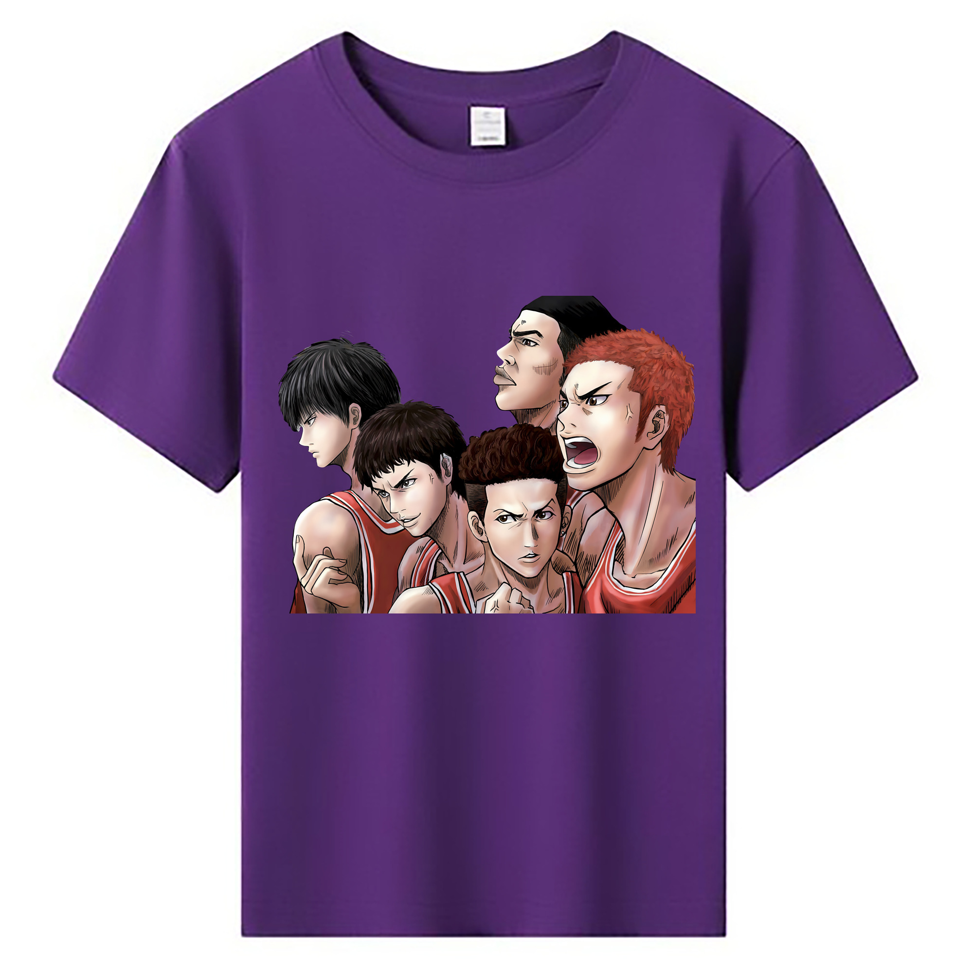 （画像用） SLAM DUNK／スラムダンク 綿100％キッズTシャツ（フロントプリント）