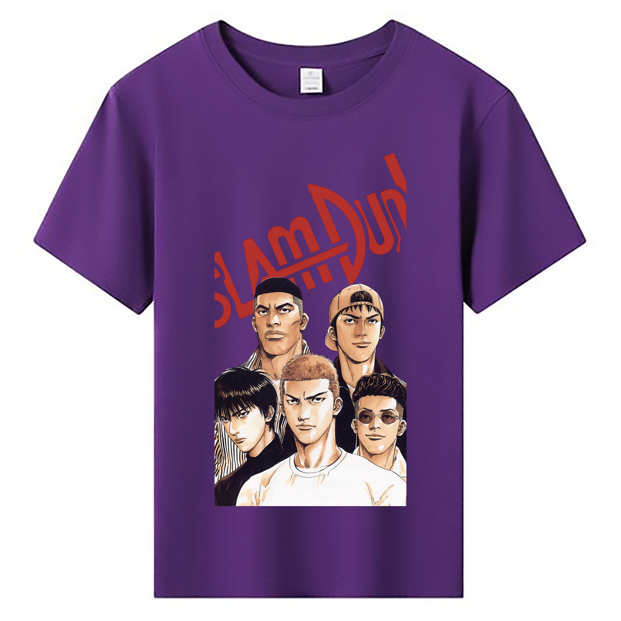 （画像用） SLAM DUNK／スラムダンク 綿100％キッズTシャツ（フロントプリント）