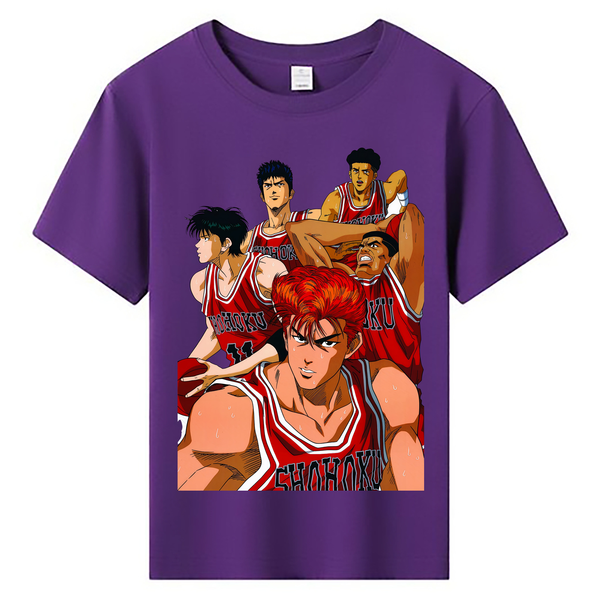 （画像用） SLAM DUNK／スラムダンク 綿100％キッズTシャツ（フロントプリント）