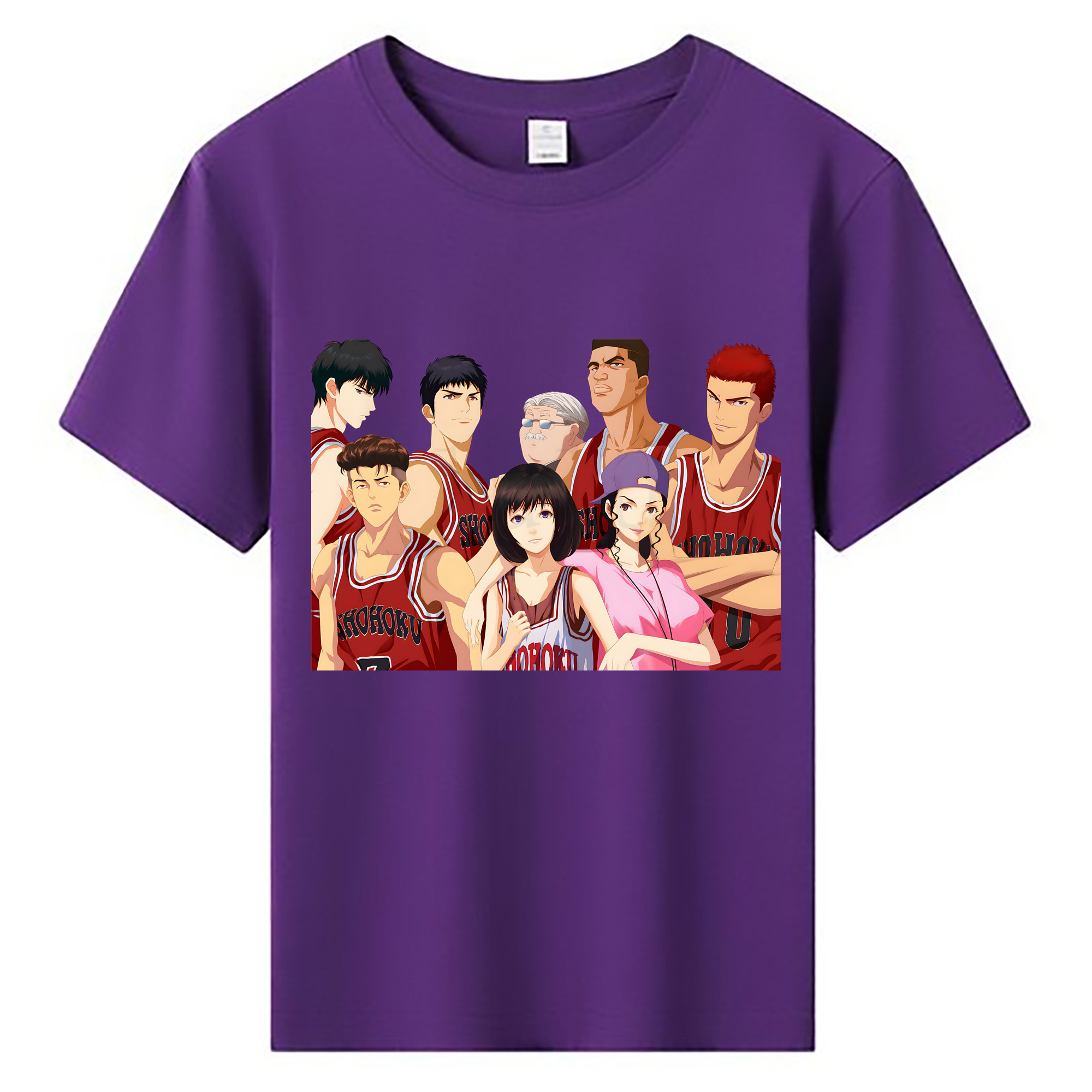 （画像用） SLAM DUNK／スラムダンク 綿100％キッズTシャツ（フロントプリント）