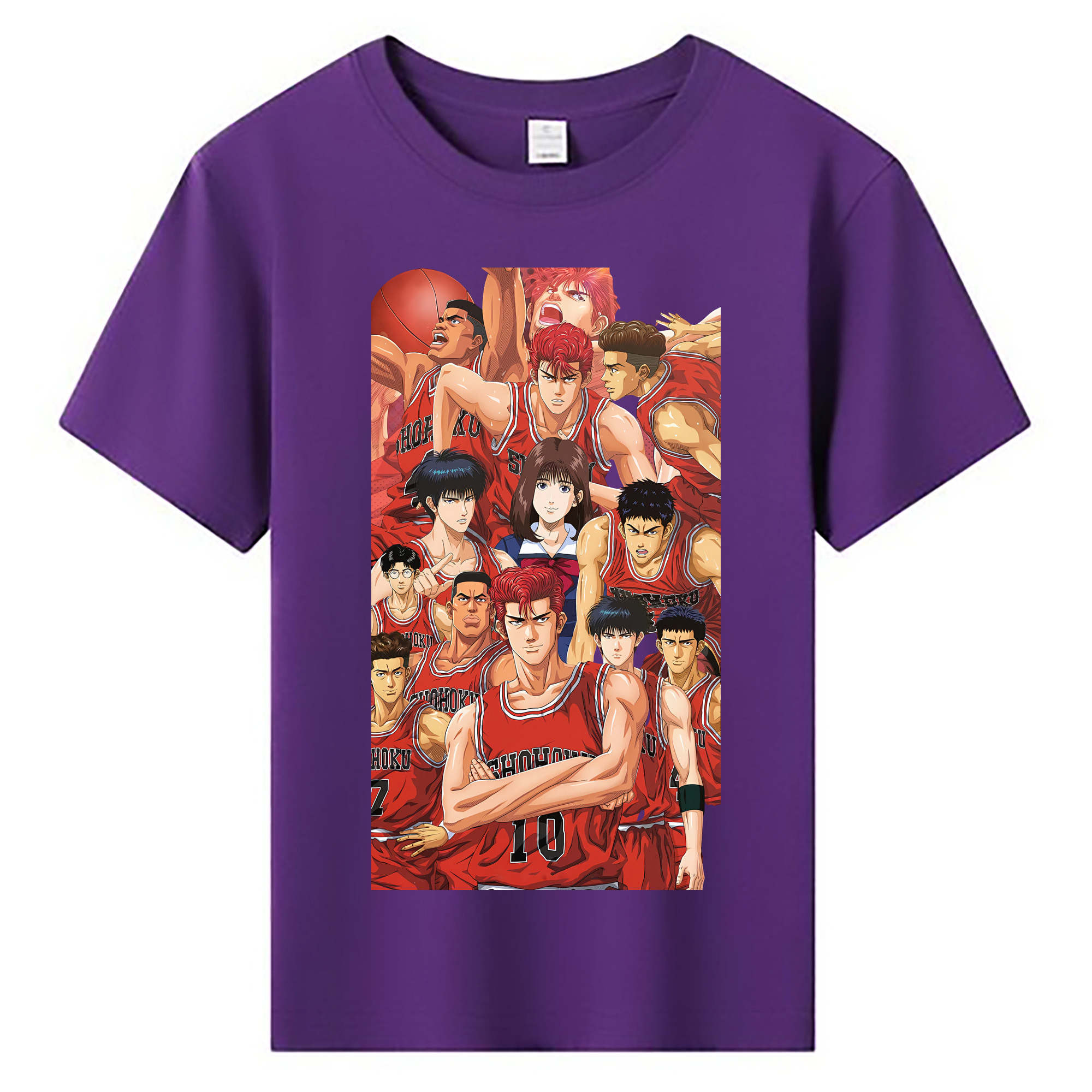 （画像用） SLAM DUNK／スラムダンク 綿100％キッズTシャツ（フロントプリント）