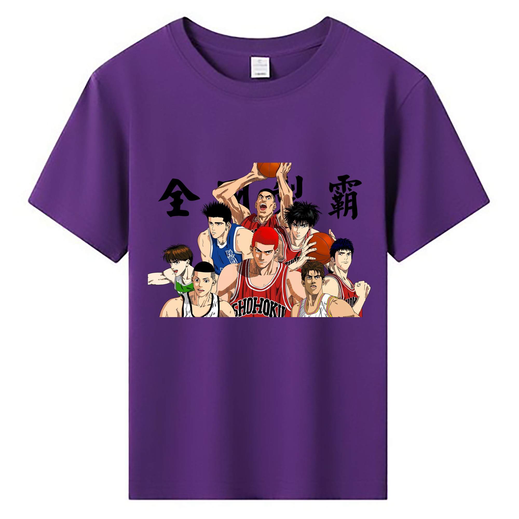 （画像用） SLAM DUNK／スラムダンク 綿100％キッズTシャツ（フロントプリント）