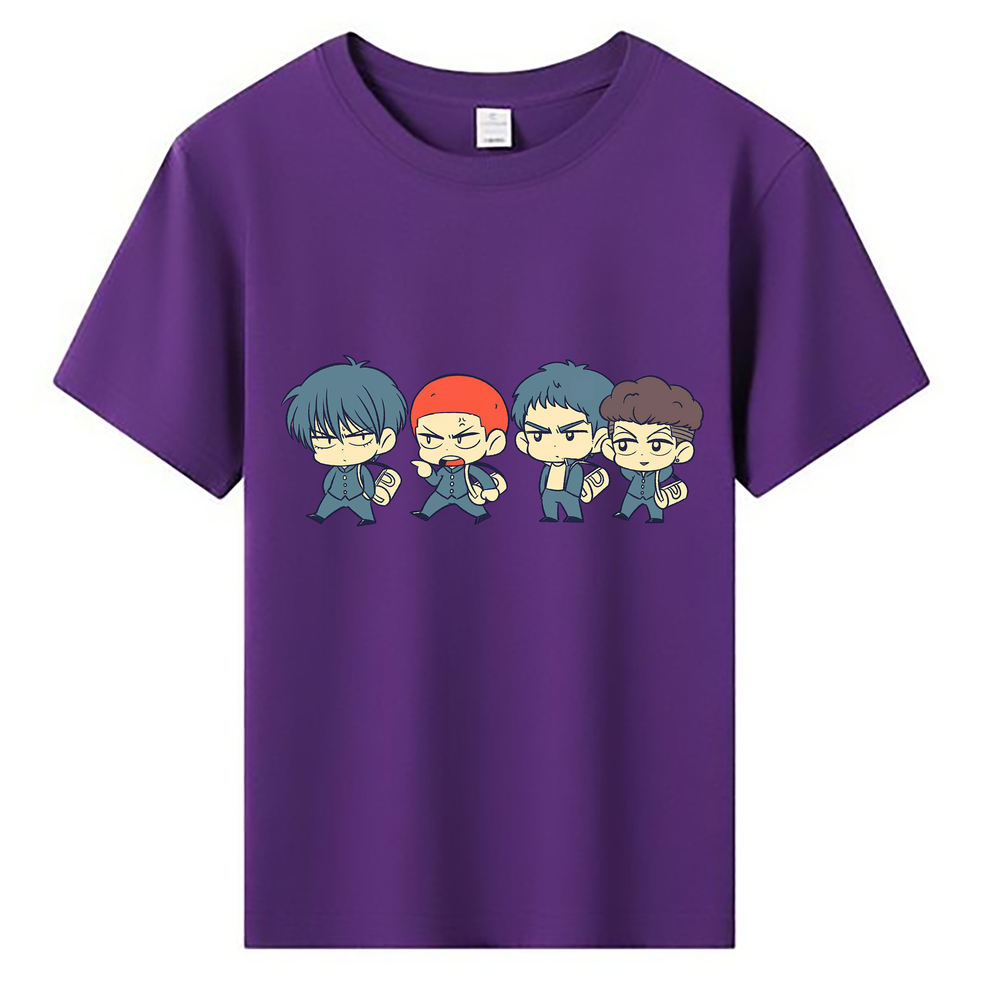 （画像用） SLAM DUNK／スラムダンク 綿100％キッズTシャツ（フロントプリント）
