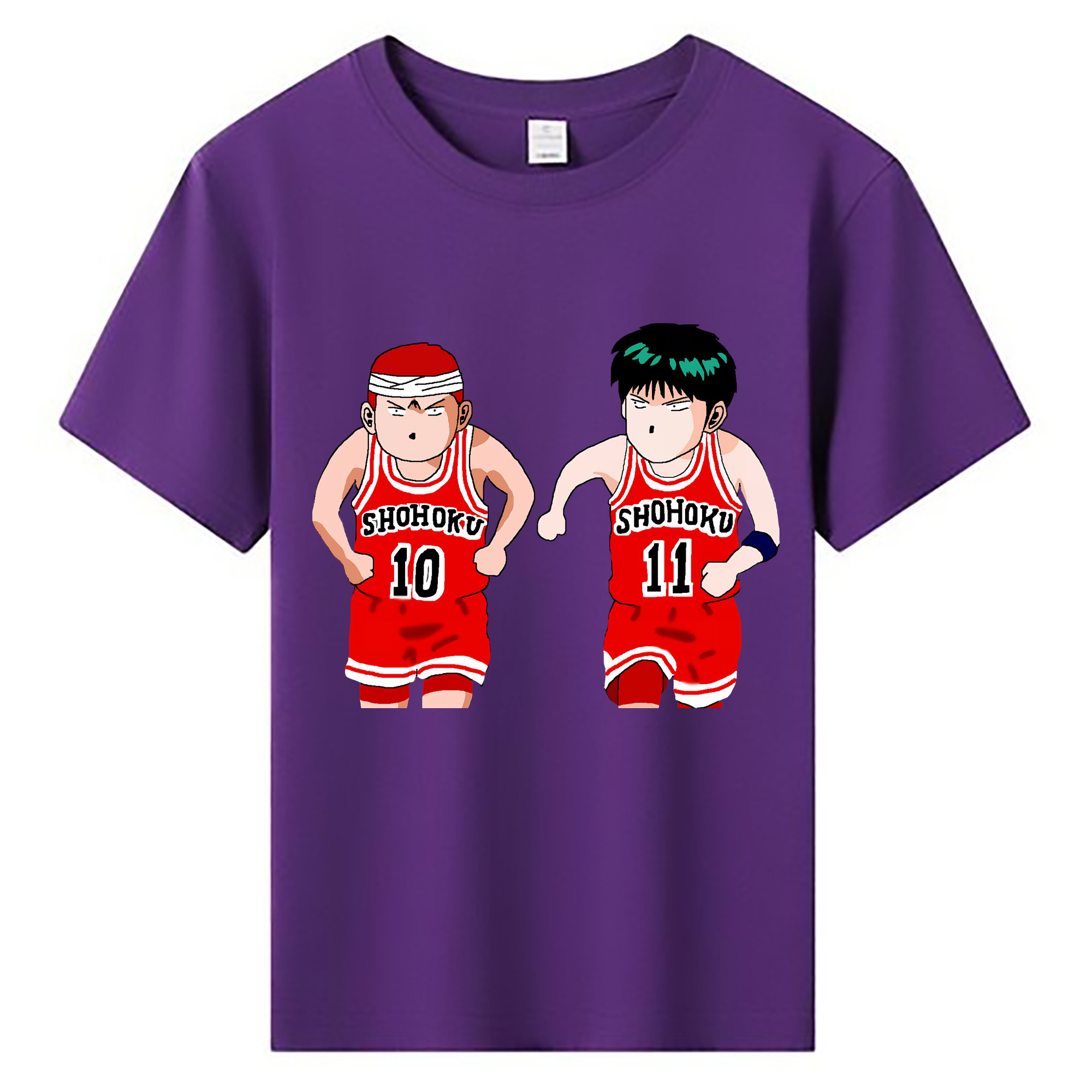 （画像用） SLAM DUNK／スラムダンク 綿100％キッズTシャツ（フロントプリント）