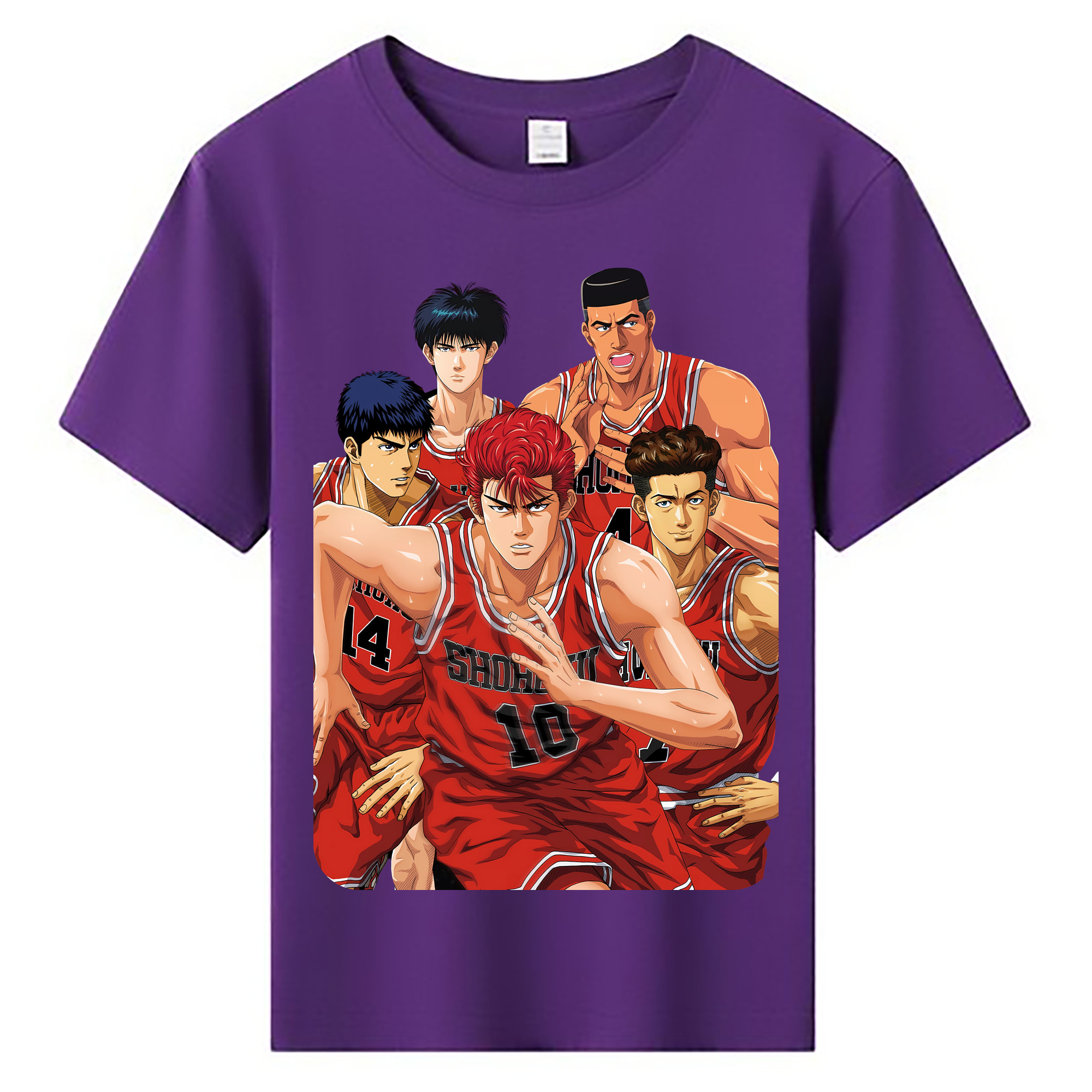 （画像用） SLAM DUNK／スラムダンク 綿100％キッズTシャツ（フロントプリント）