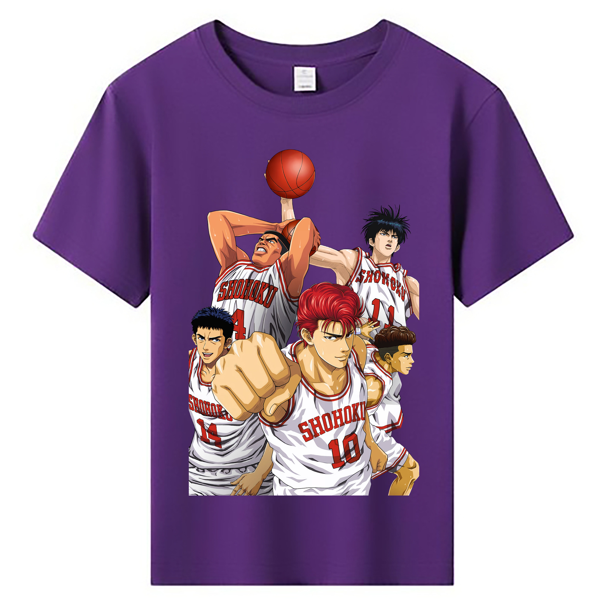 （画像用） SLAM DUNK／スラムダンク 綿100％キッズTシャツ（フロントプリント）
