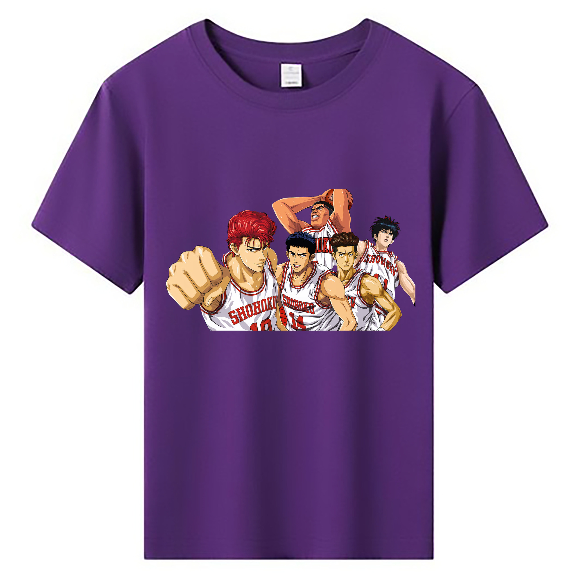 （画像用） SLAM DUNK／スラムダンク 綿100％キッズTシャツ（フロントプリント）
