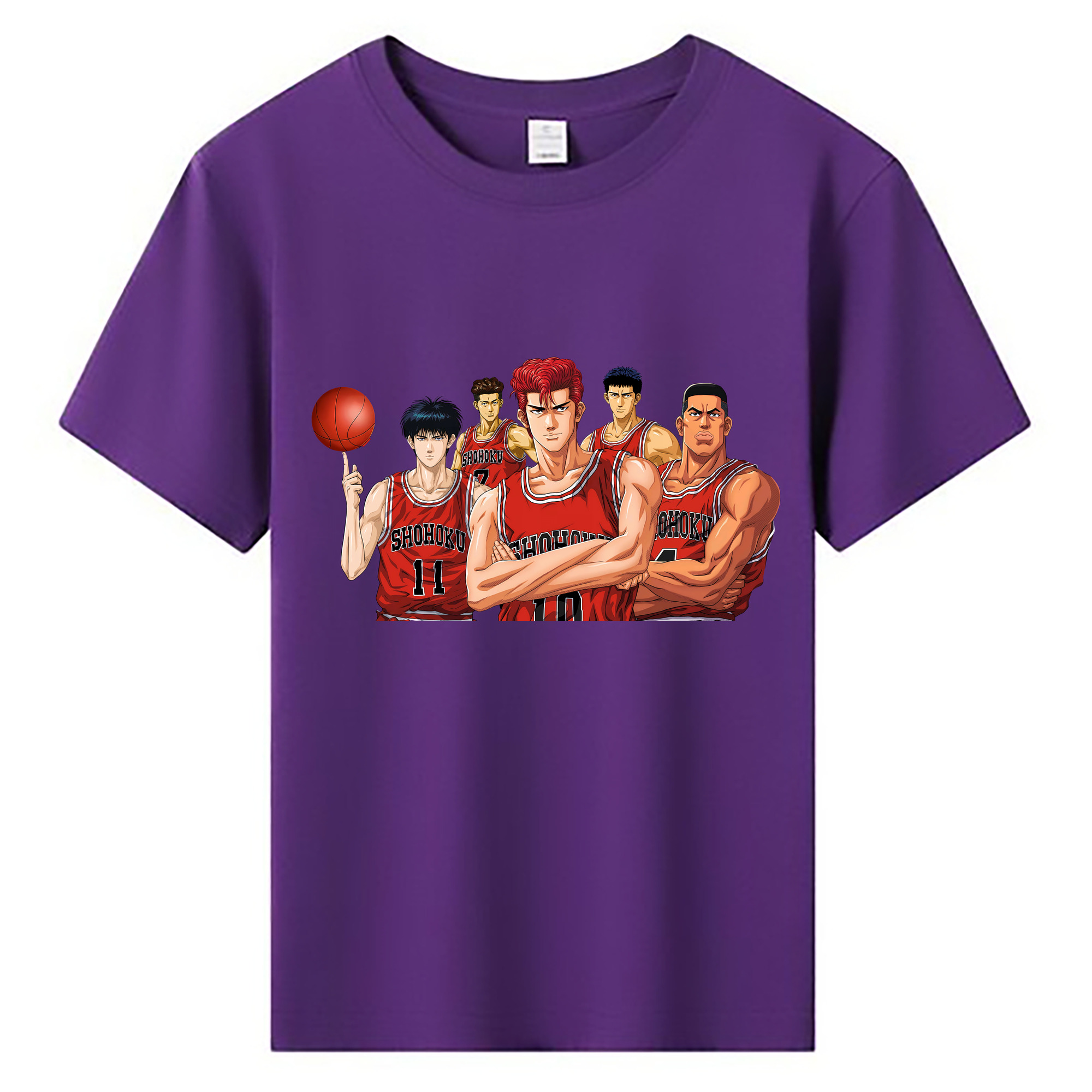 （画像用） SLAM DUNK／スラムダンク 綿100％キッズTシャツ（フロントプリント）