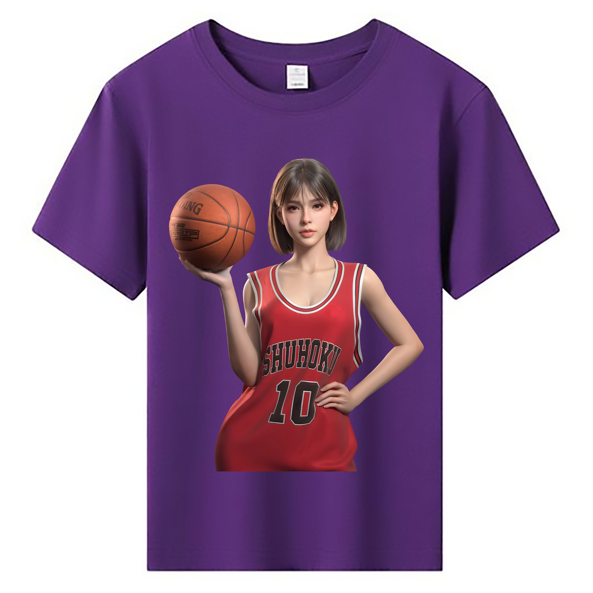 （画像用） SLAM DUNK／スラムダンク 綿100％キッズTシャツ（フロントプリント）